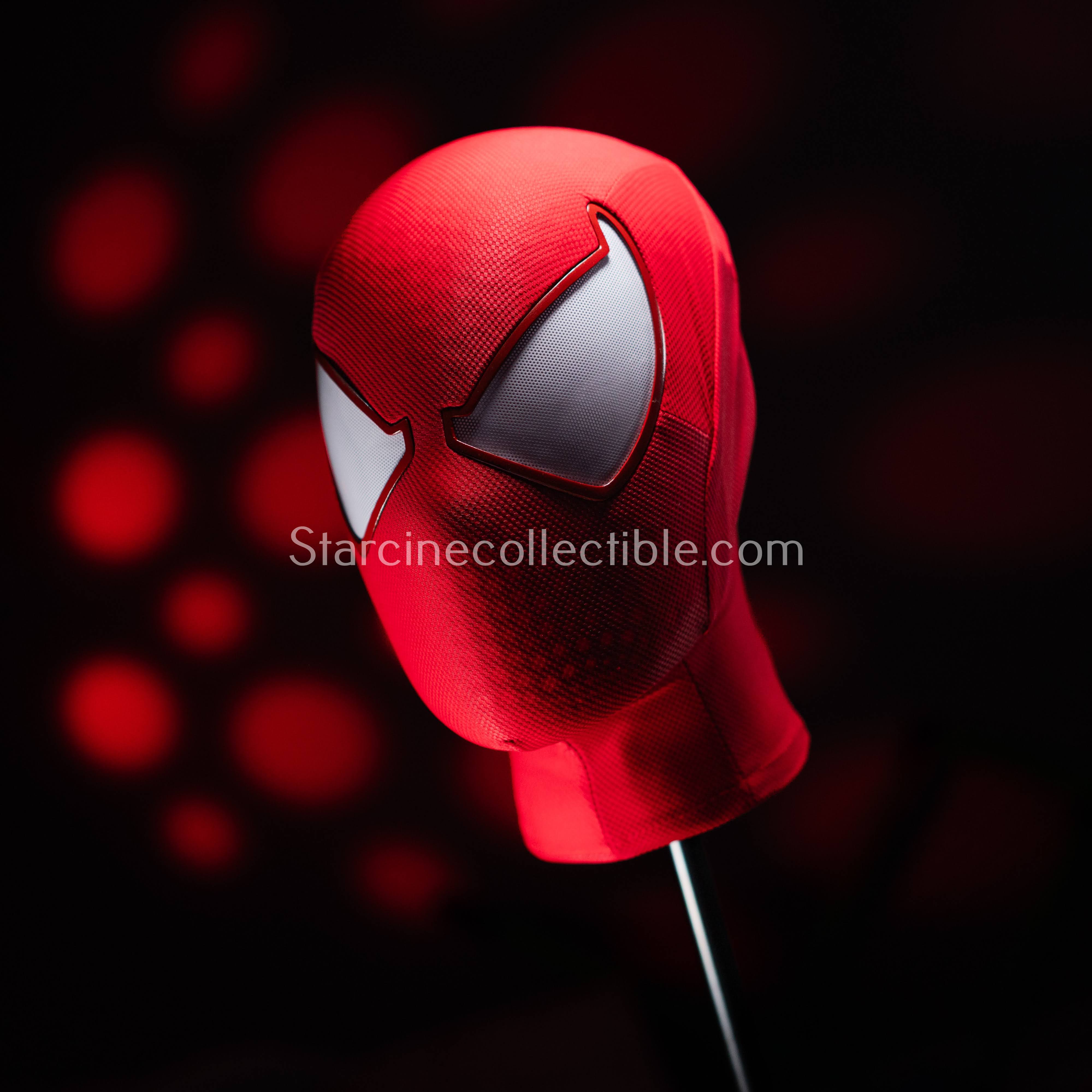 Scarlet Spider Wearable Mask From Marvel’s Spider-Man – StarCine ...