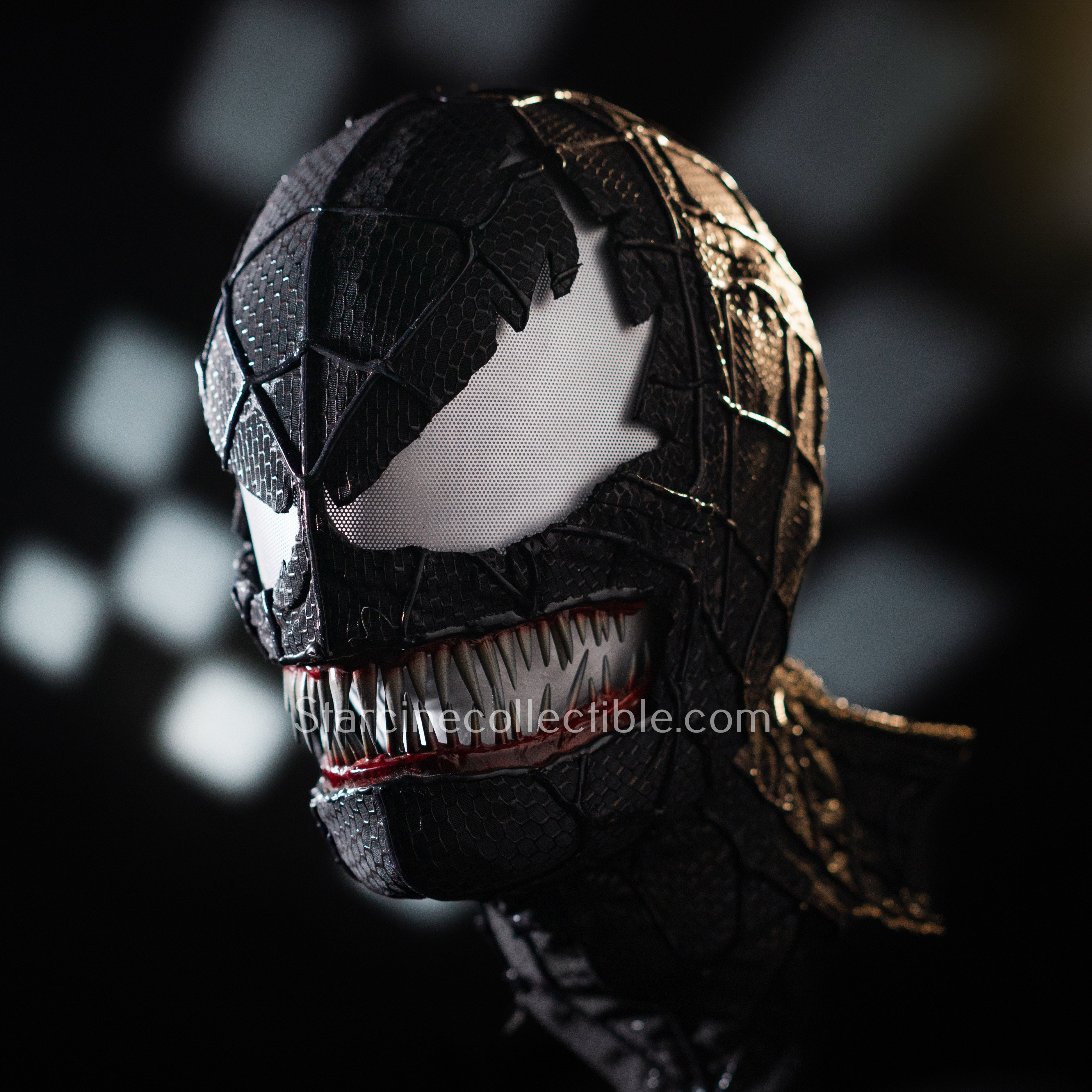 Sami Raimi Venom Spider-Man 3 Sam Raimi Venom Mask Life Sizw Wearable Replica – StarCine ...