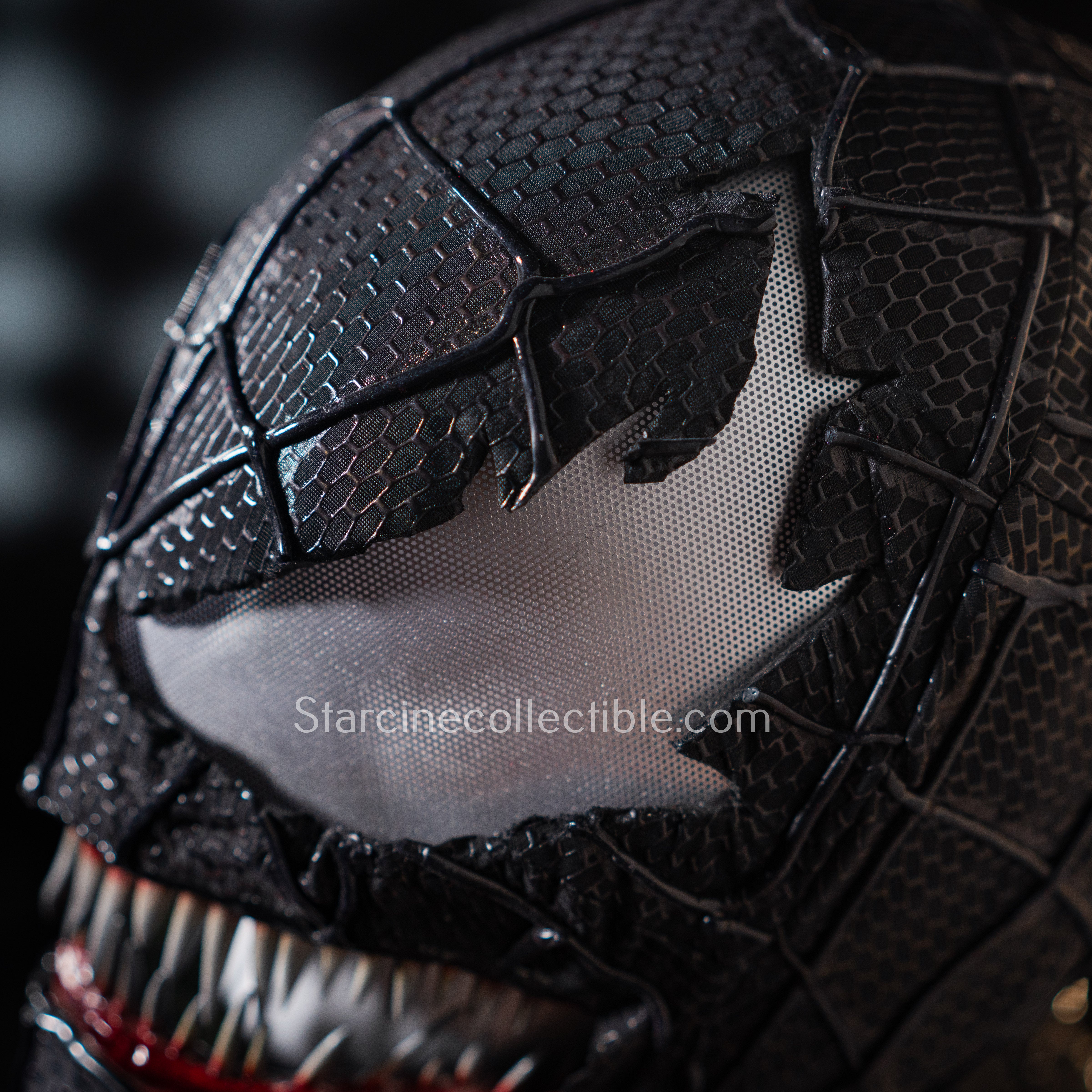 Spider-Man 3 Sam Raimi Venom Mask Life Sizw Wearable Replica – StarCine ...