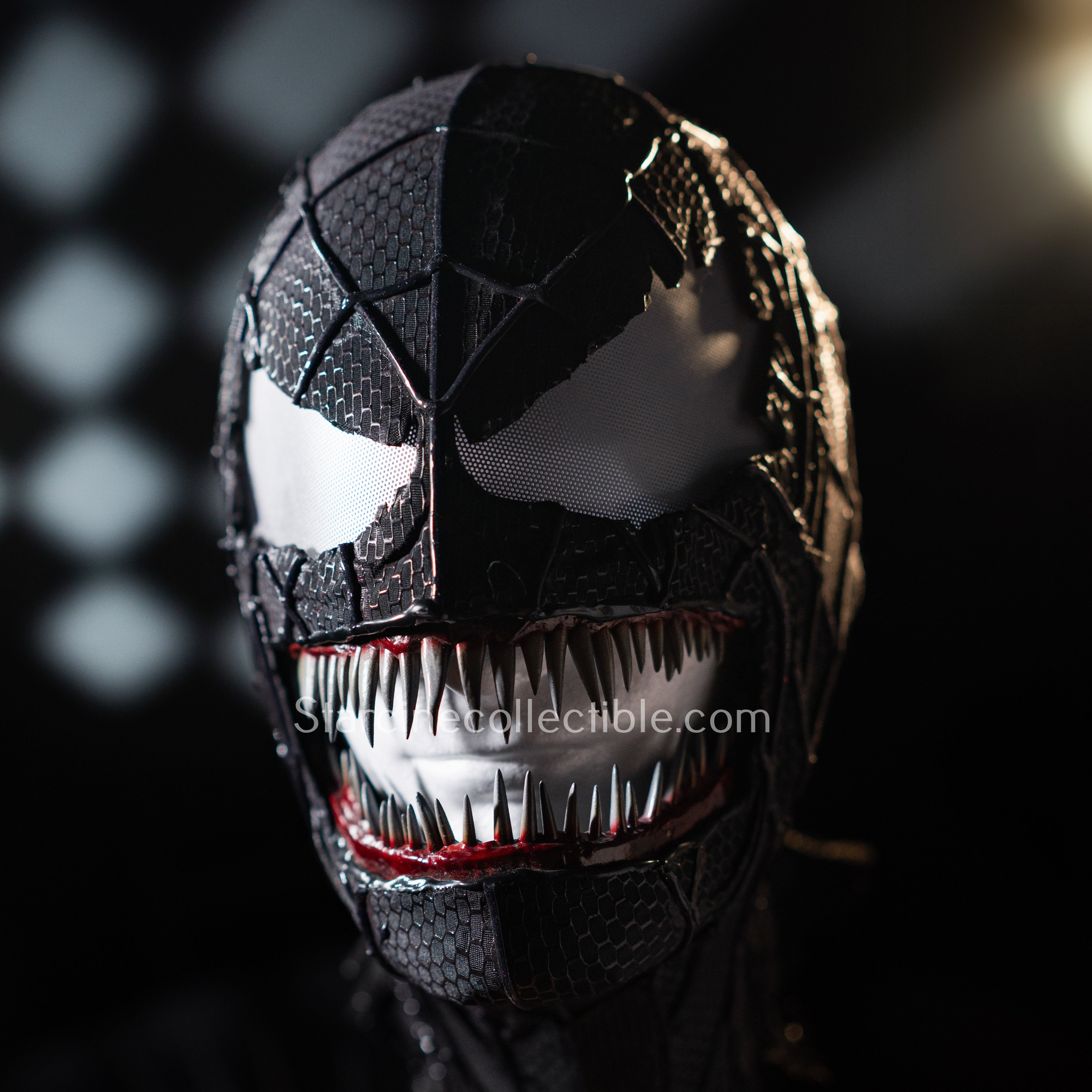 Spider-Man 3 Sam Raimi Venom Mask Life Sizw Wearable Replica – StarCine ...