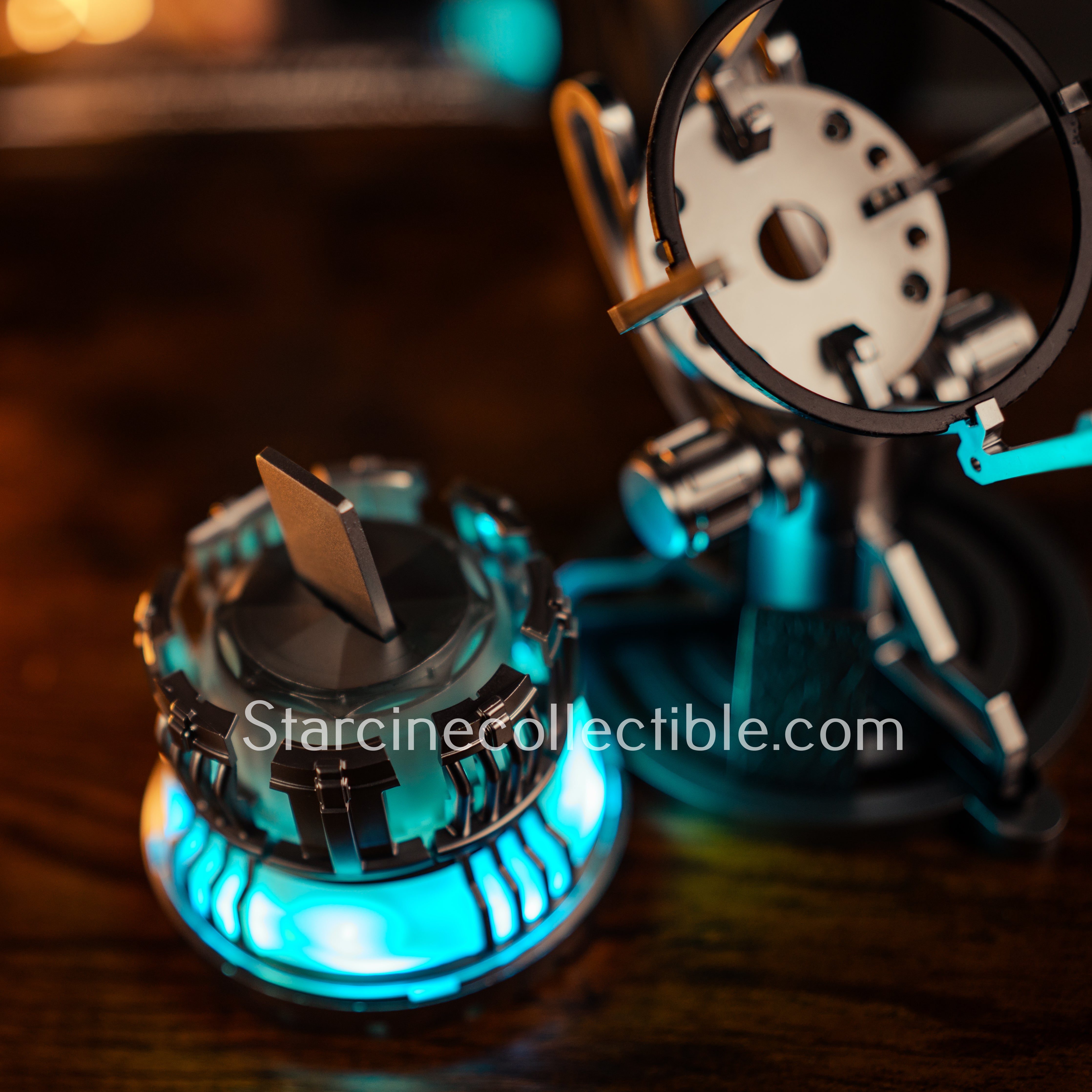 100% Movie Accurate! Retractable Metal Plate! Iron Man 2 Arc Reactor