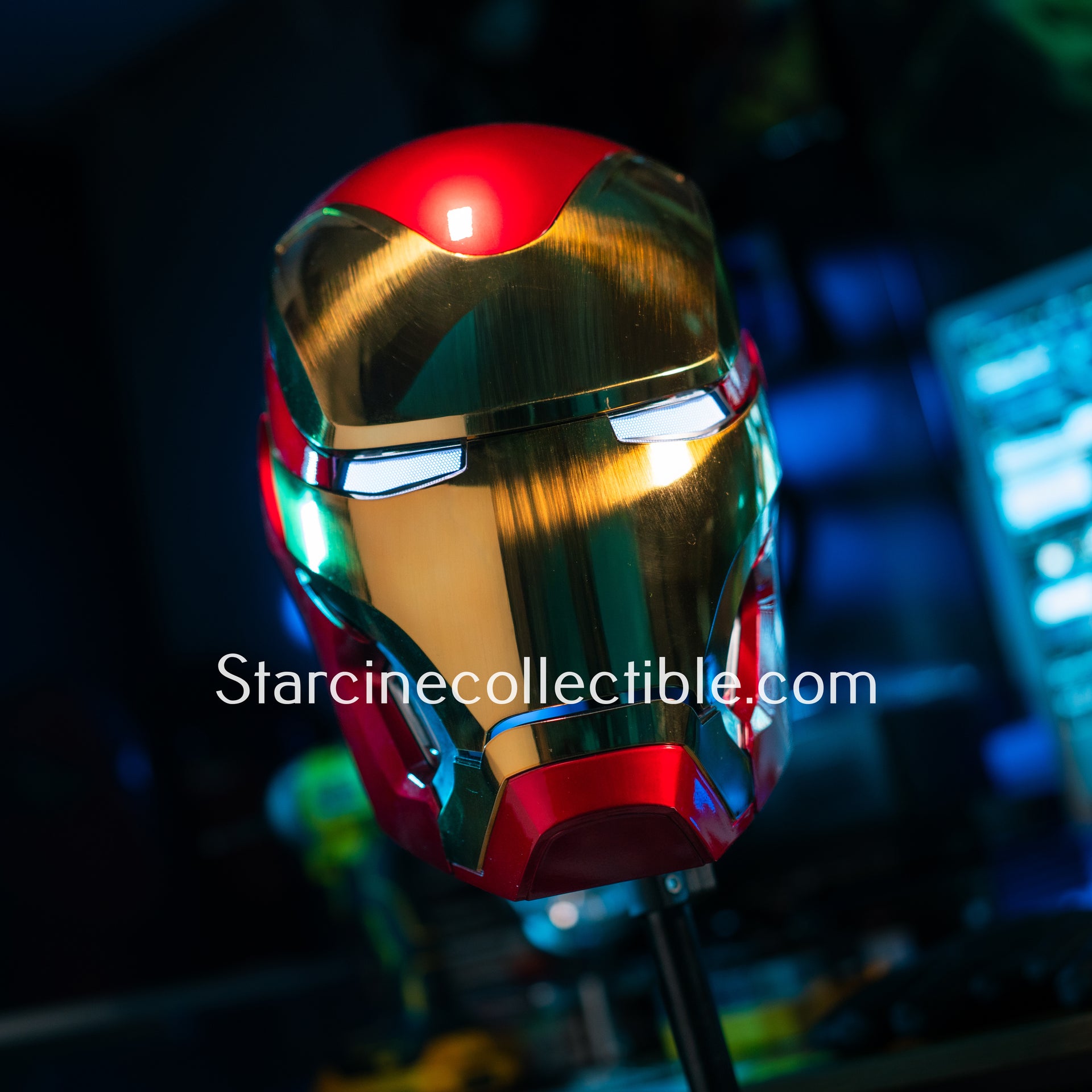 best iron man helmet replica MK50 Bluetooth speaker base 1 Mark 5 Iron Man Helmet