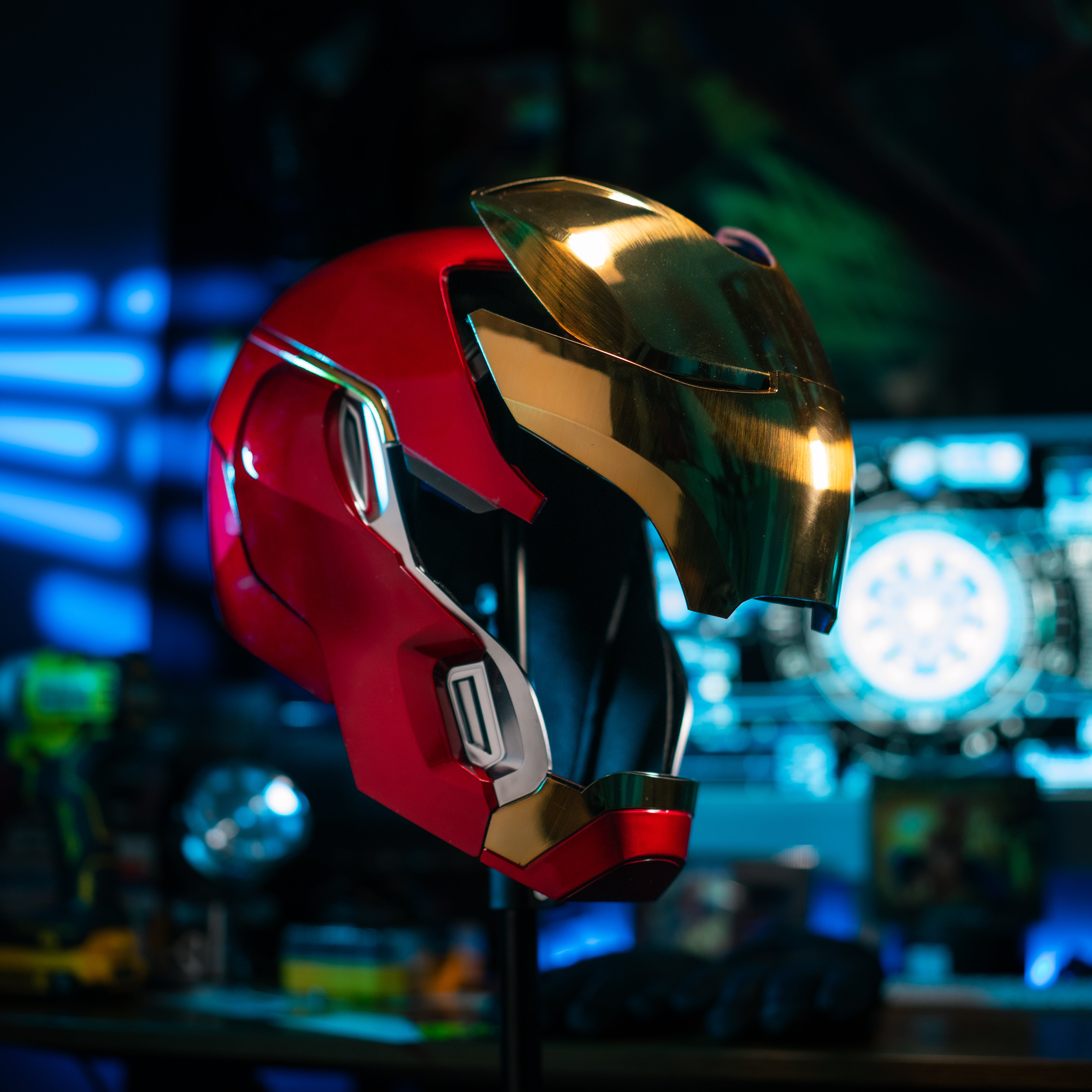 Iron Man Mark 50 Helmet Life Size Wearable Replica