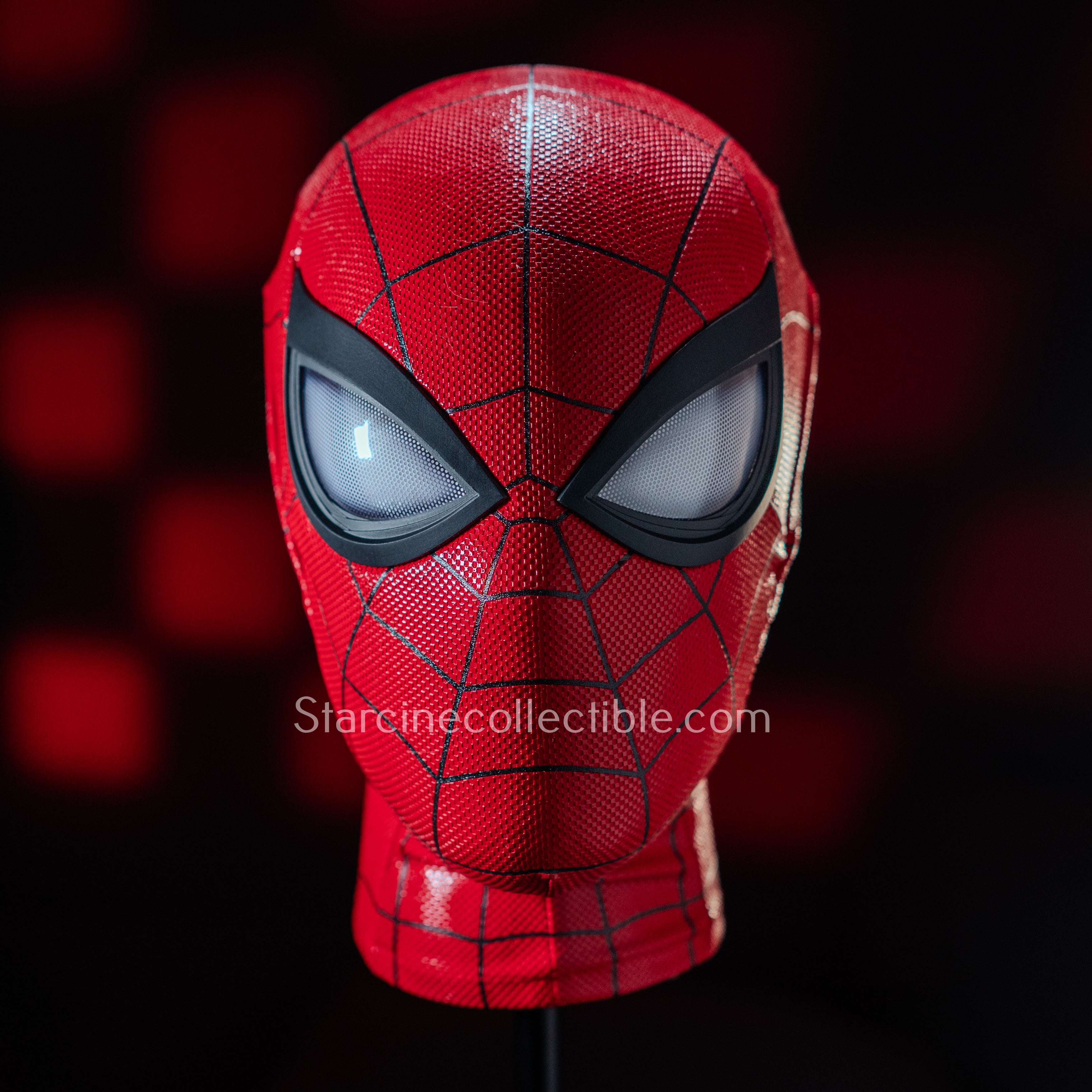 Spider-Man (Advanced Suit) Life Size Wearable Mask ( Movie Grade Versi ...