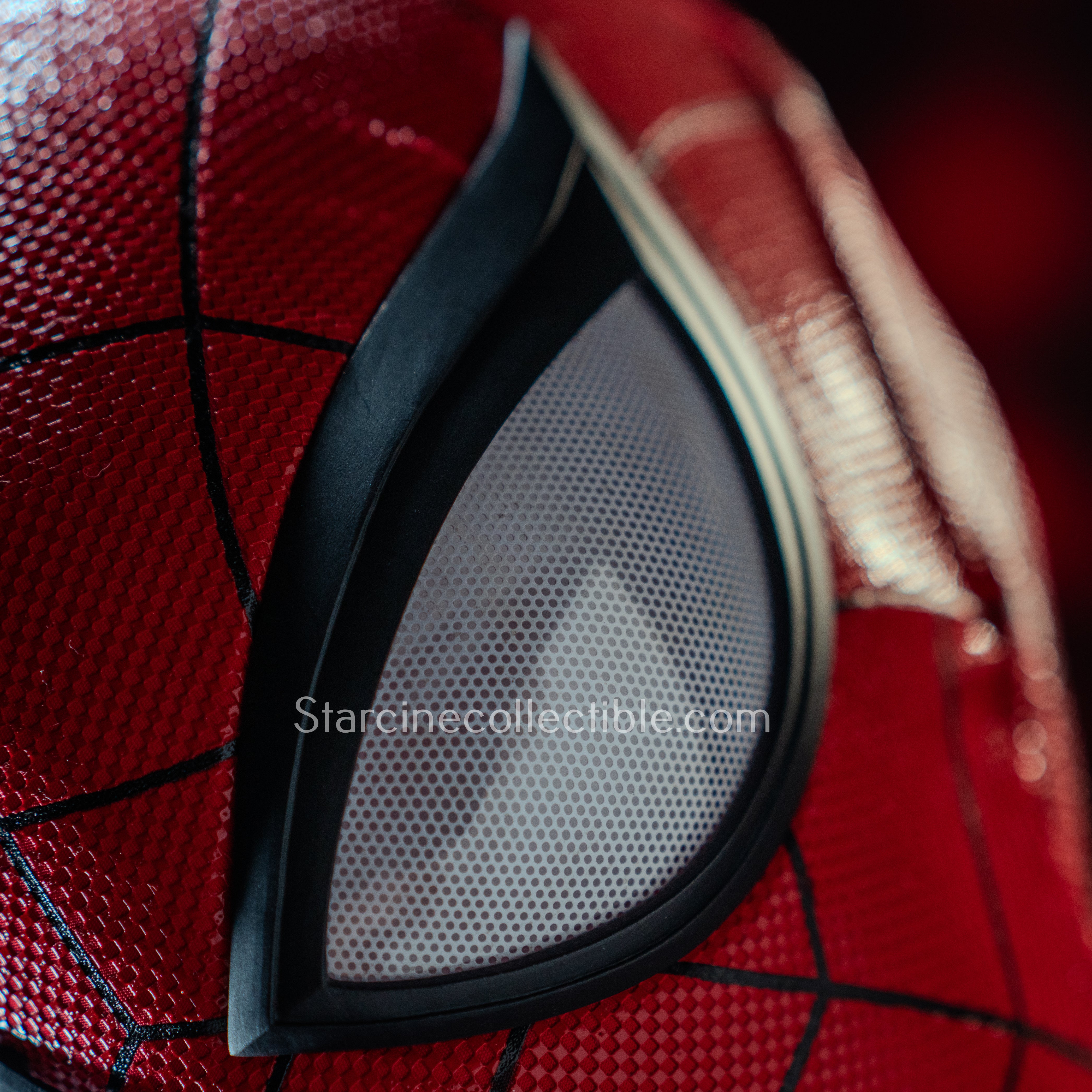 Spider-Man (Advanced Suit) Life Size Wearable Mask ( Movie Grade Versi ...