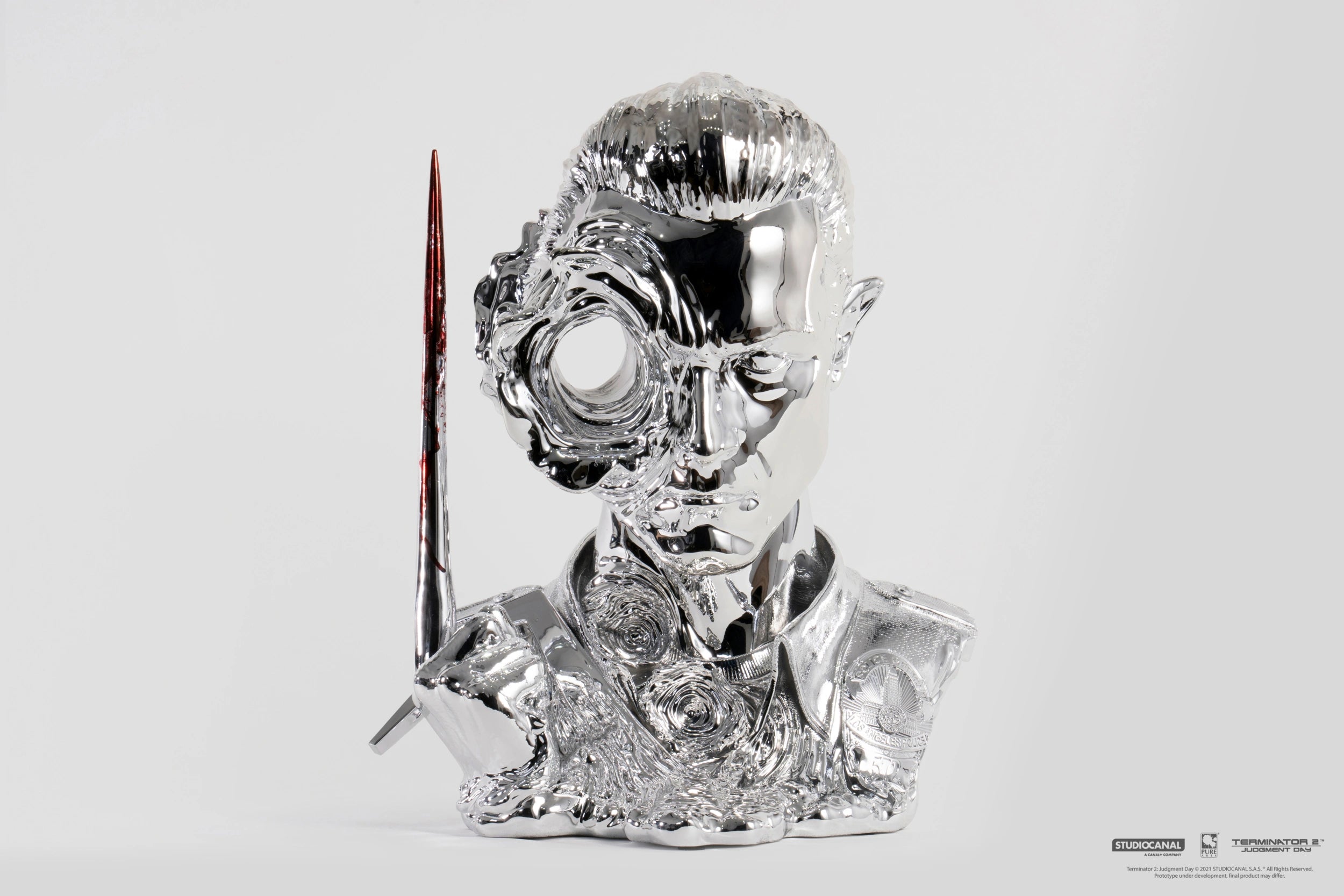 Terminator 2 T-1000 Liquid Art Mask