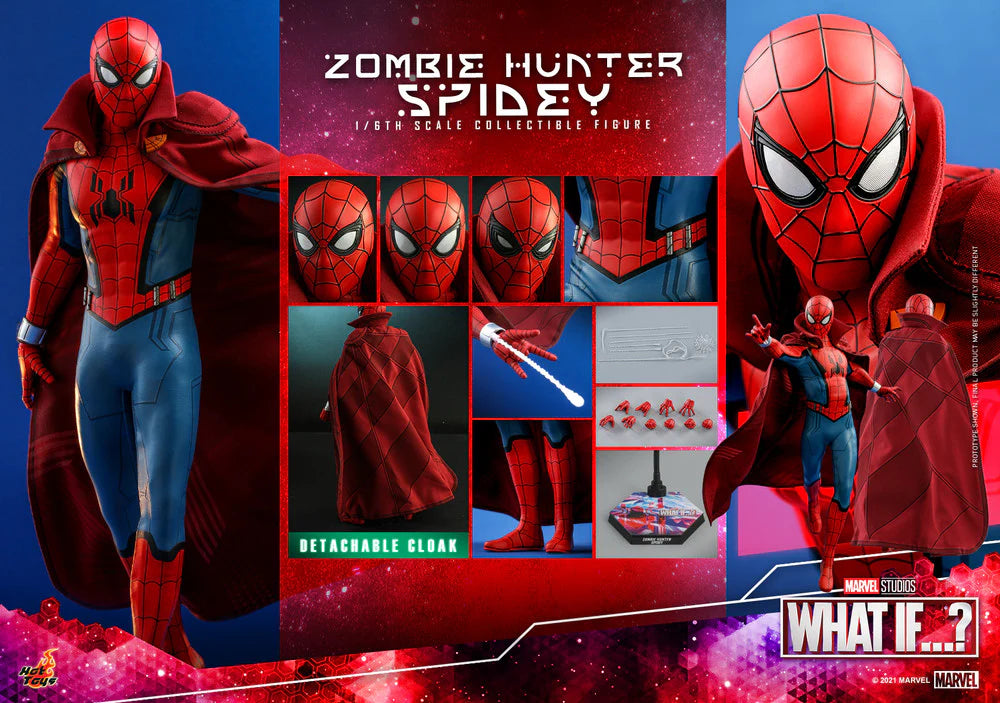 Hot Toys Spiderman Zombie Hunter Hot Toys What If? TMS058 1/6 Scale Figure