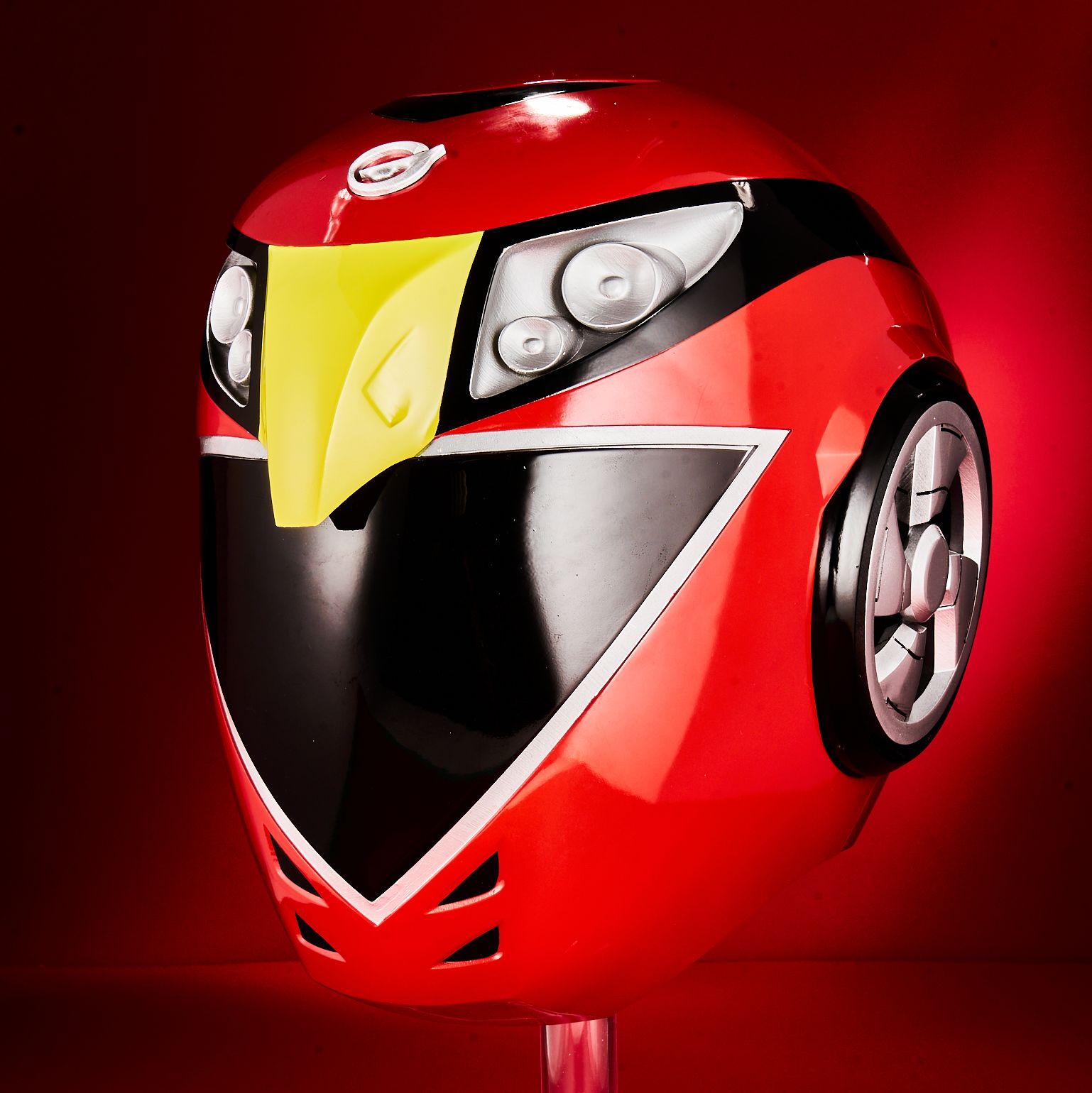 GO-ONGER Helmet ゴーオンレッド 炎神戰隊轟音者  Life Size Replica