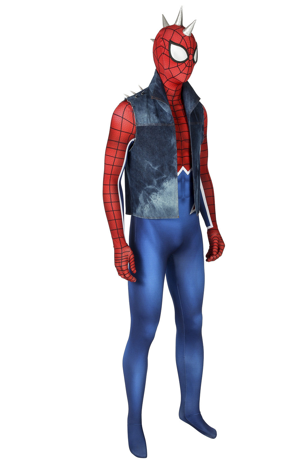 Marvel's Spider-Man: Spider-Punk Rock Suit Cosplay Costume