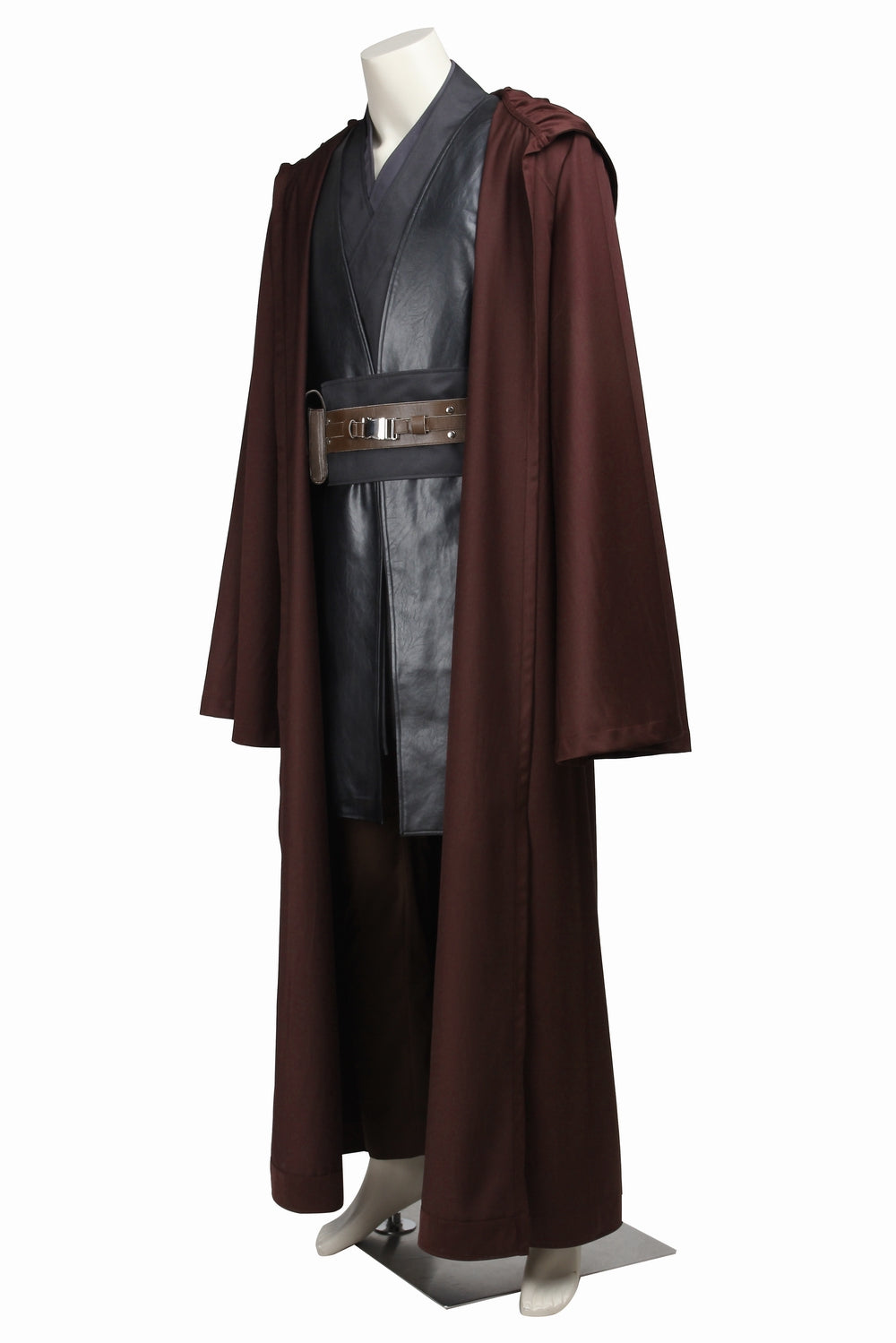 Star Wars Prequel Anakin Skywalker Jedi Knight Costume with Gold Embroidery – Life Size Wearable Costume