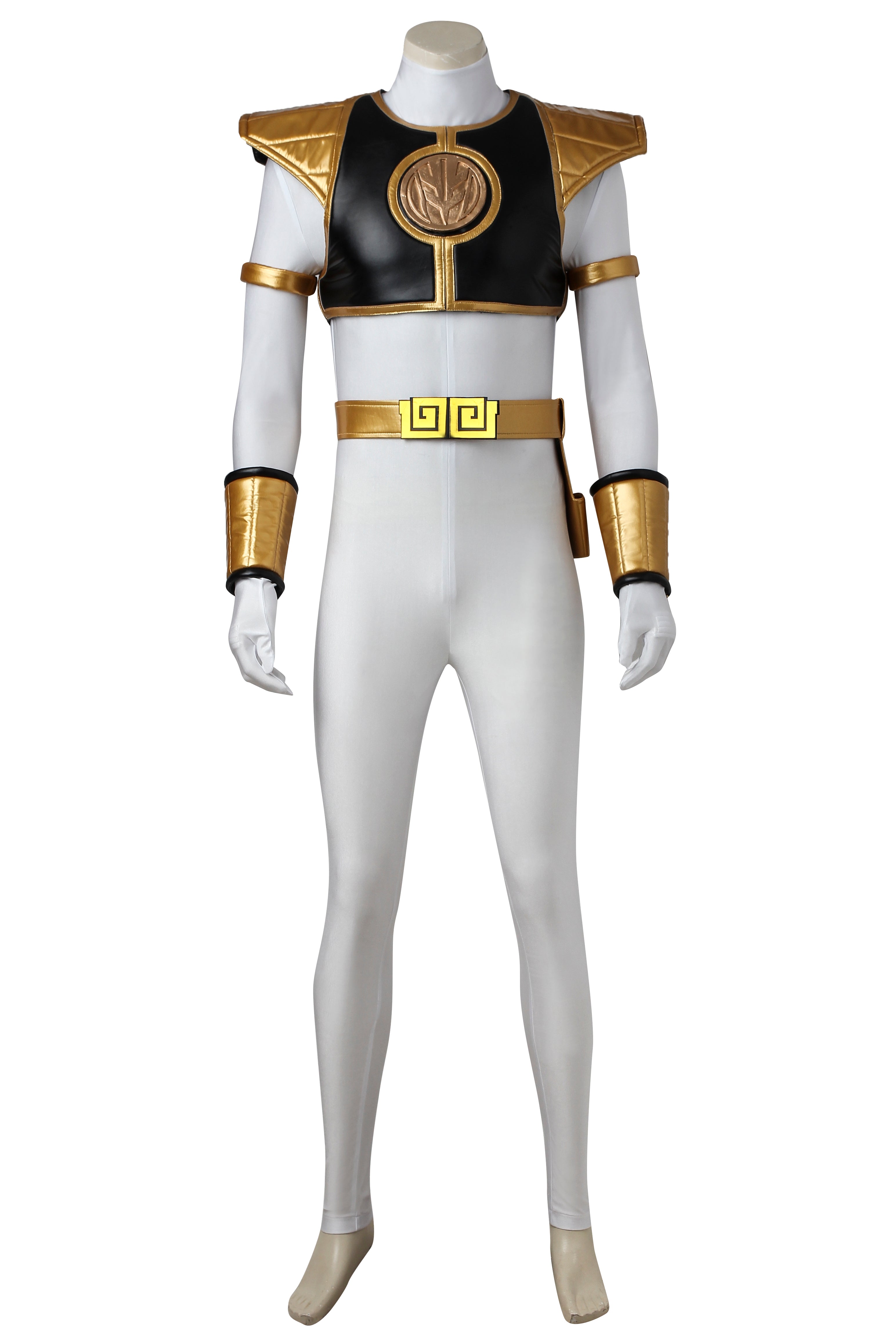 Mighty Morphin Power Rangers: Tommy Oliver White Ranger Cosplay Costume