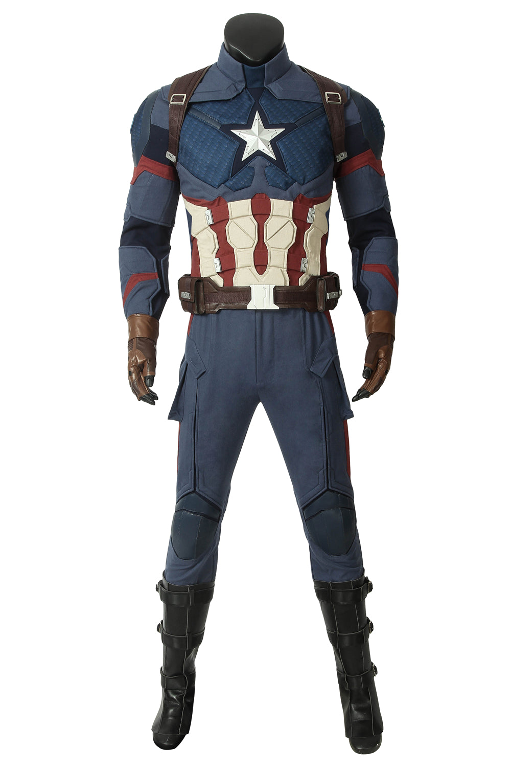 Avengers Endgame Captain America Cosplay Costume