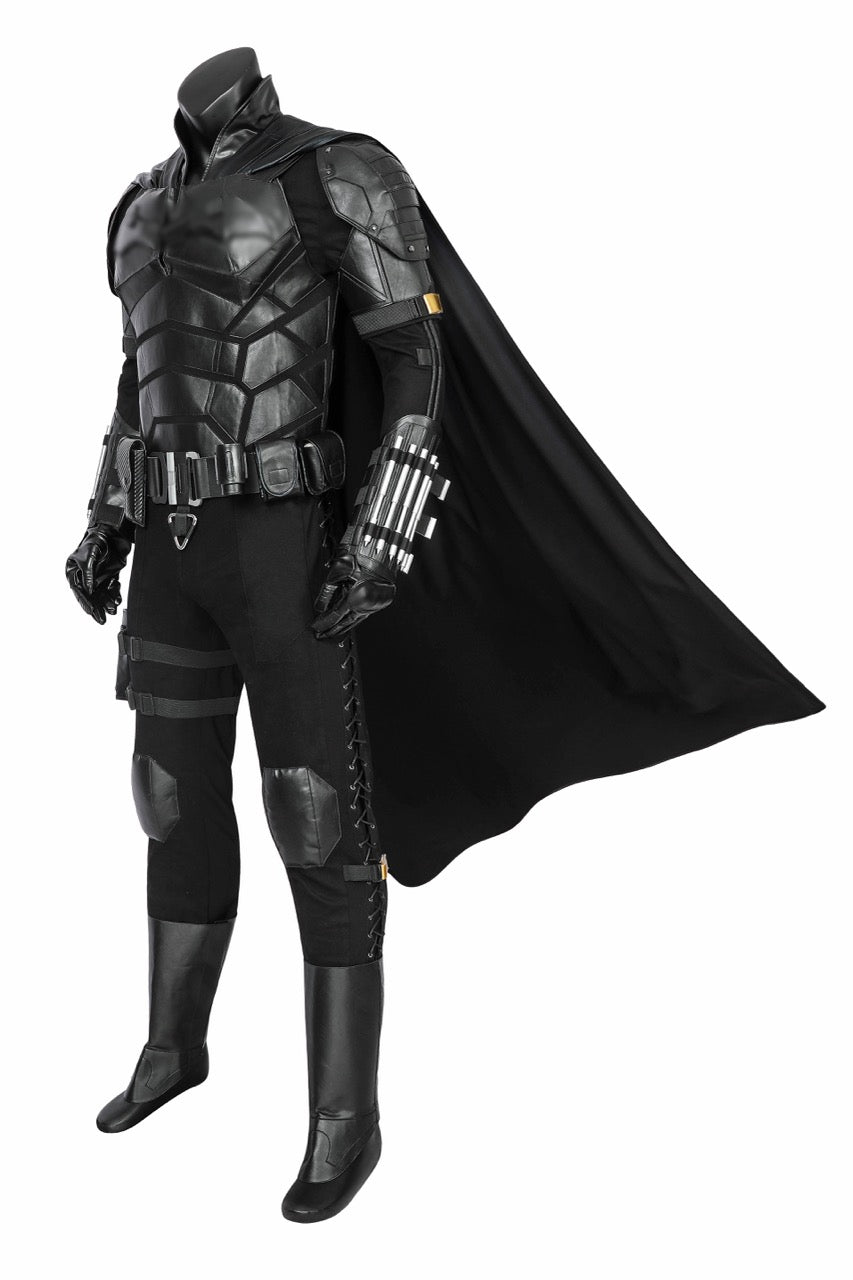 The Batsuit 2022 Movie Bruce Wayne Costume  (Robert Pattinson Edition))(Cosplay Grade)