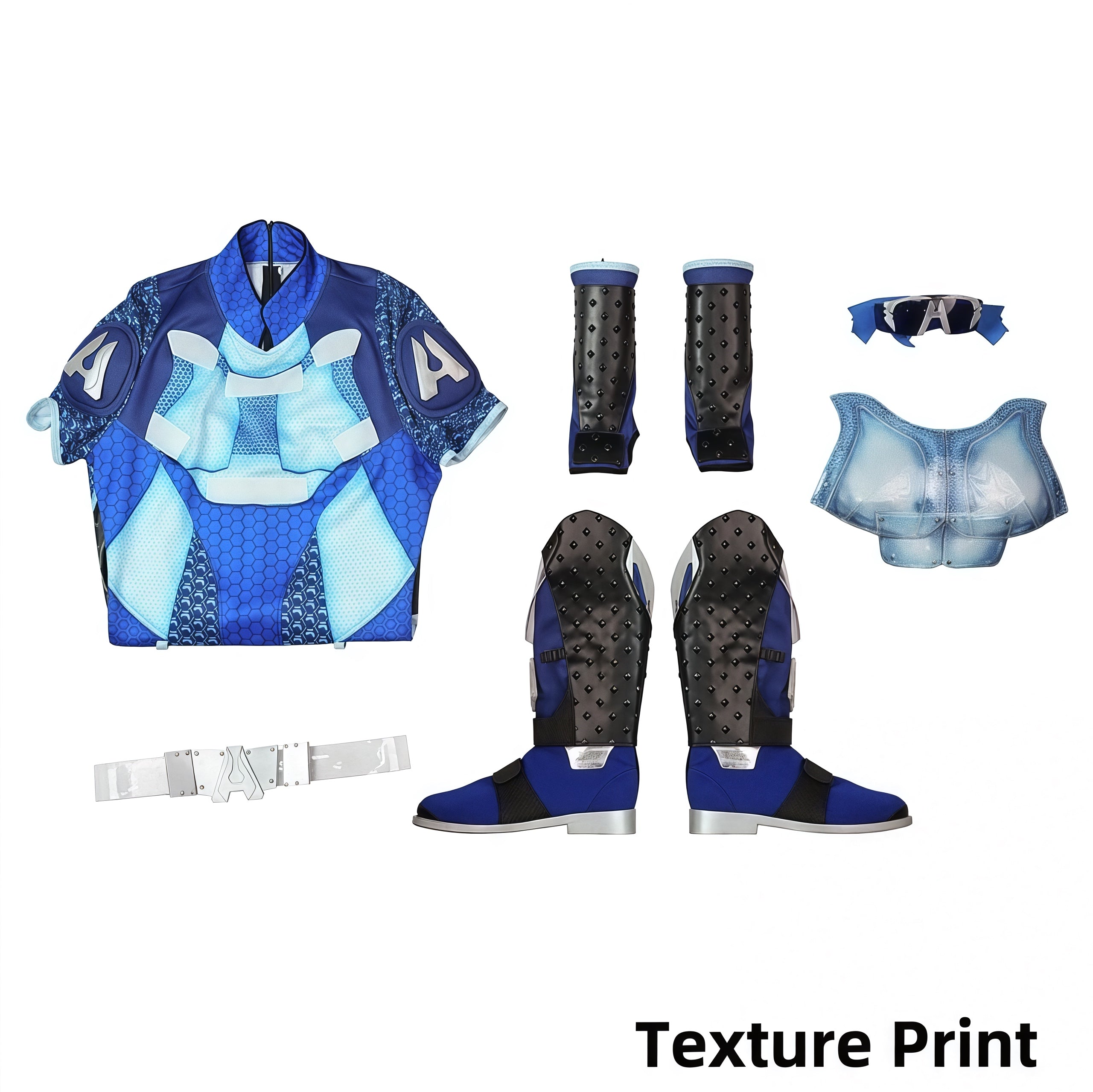 The Boys A-Train Upgraded Edition Superhero Cosplay Costume
