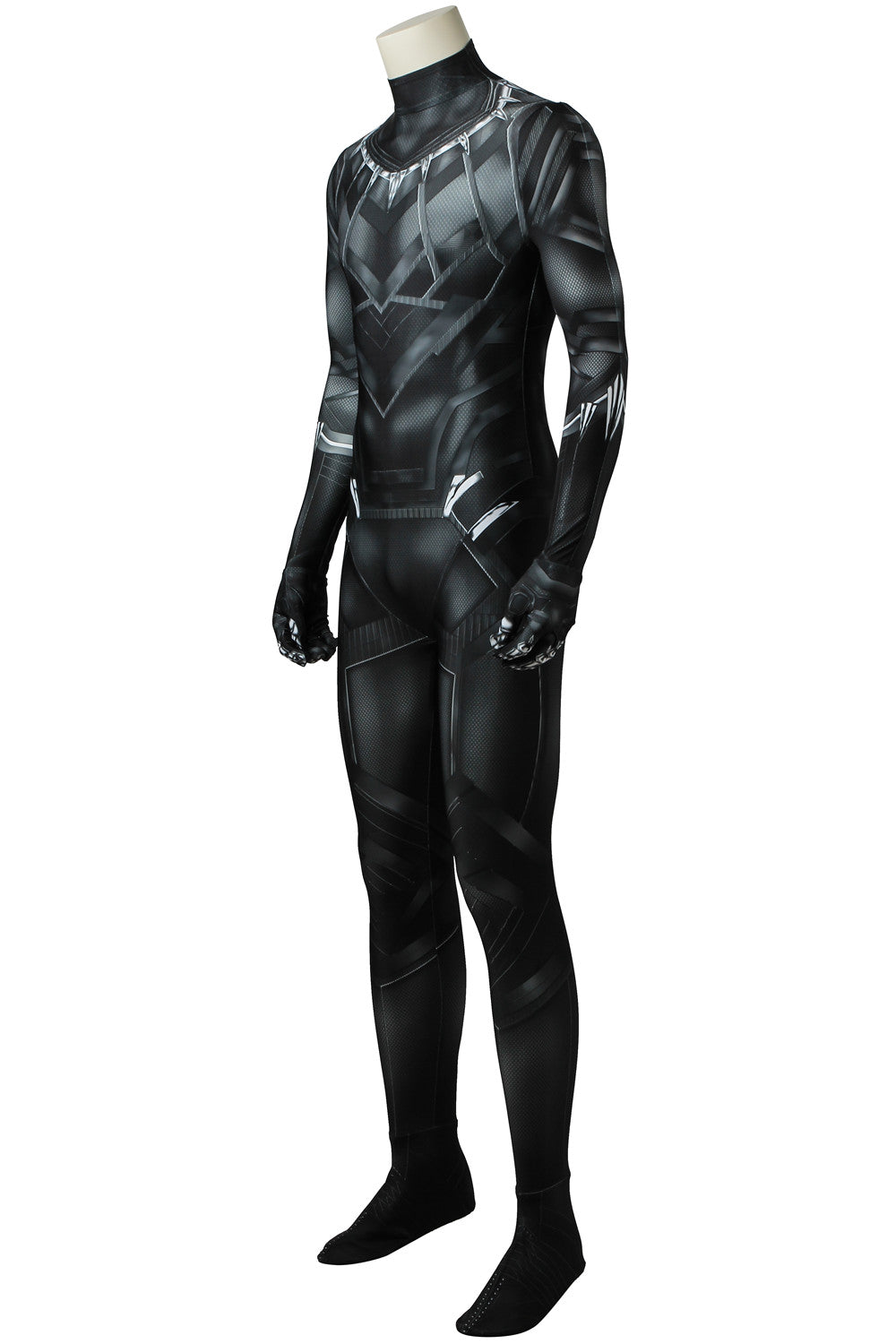 Captain America: Civil War Black Panther T'Challa Cosplay Bodysuit