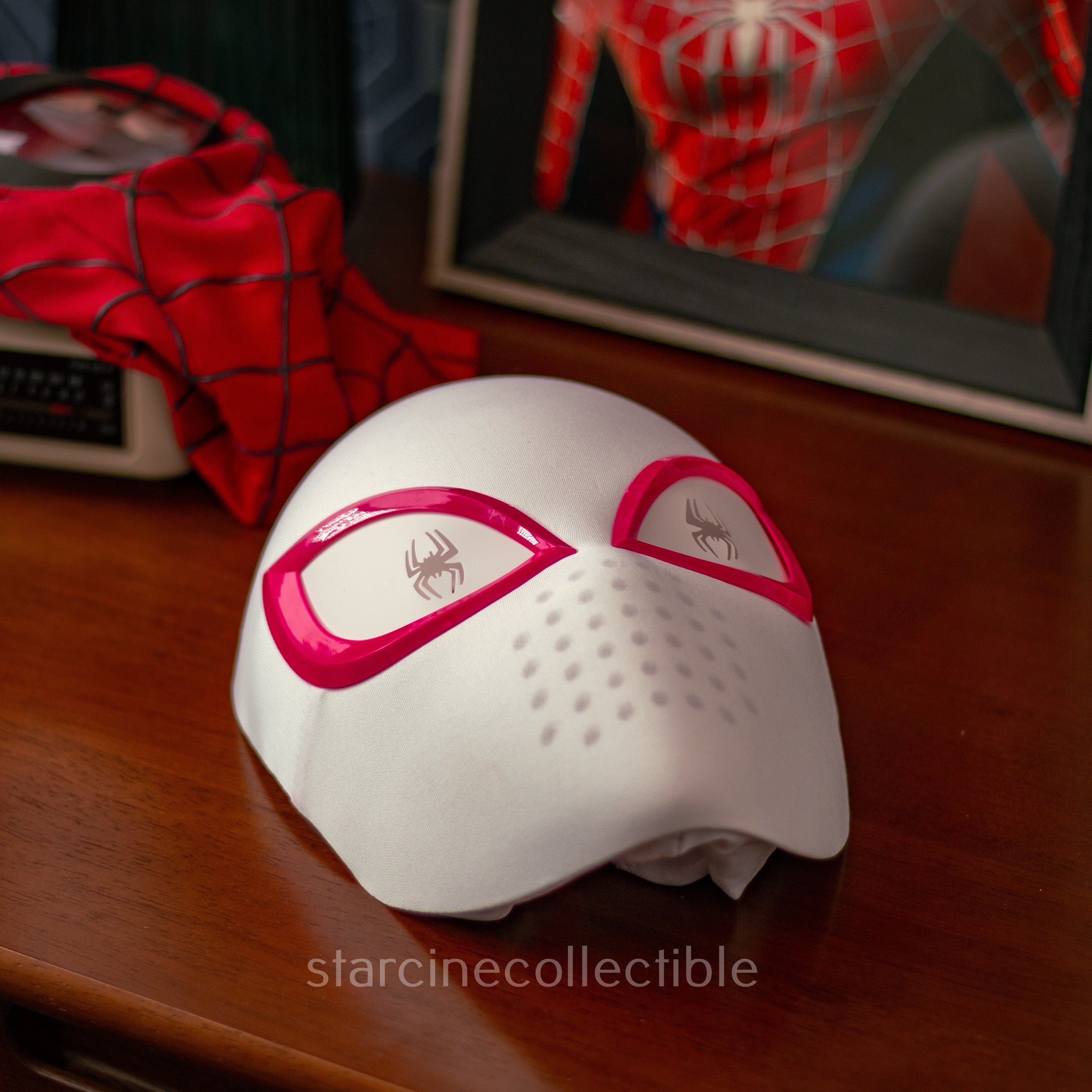 Moving Lenese -Spider-Gwen Stacy LED mask