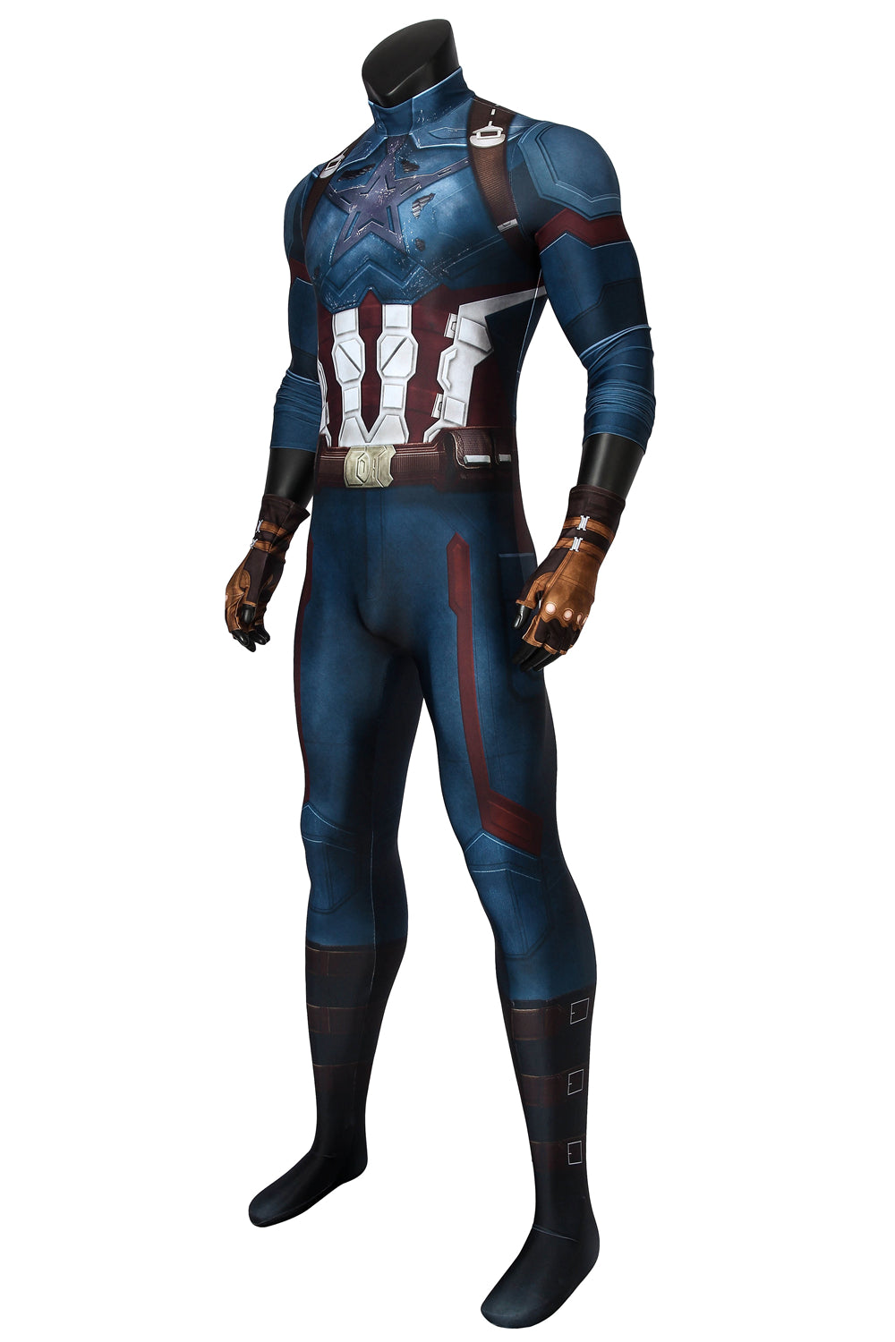 Avengers: Infinity War Captain America Steve Rogers Cosplay Costume