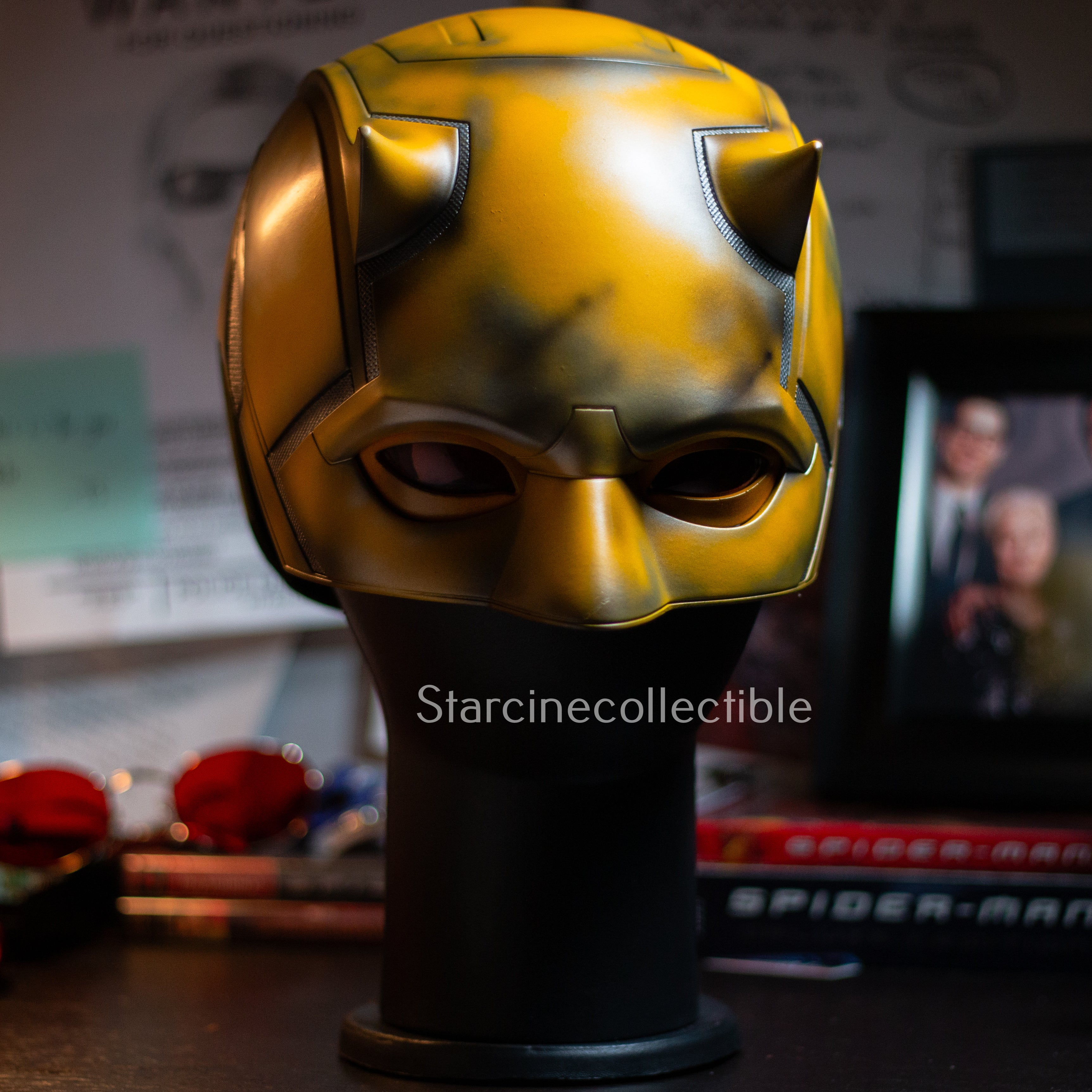 She-Hulk Attorney at Law Yellow Daredevil Life Size Wearable Helmet