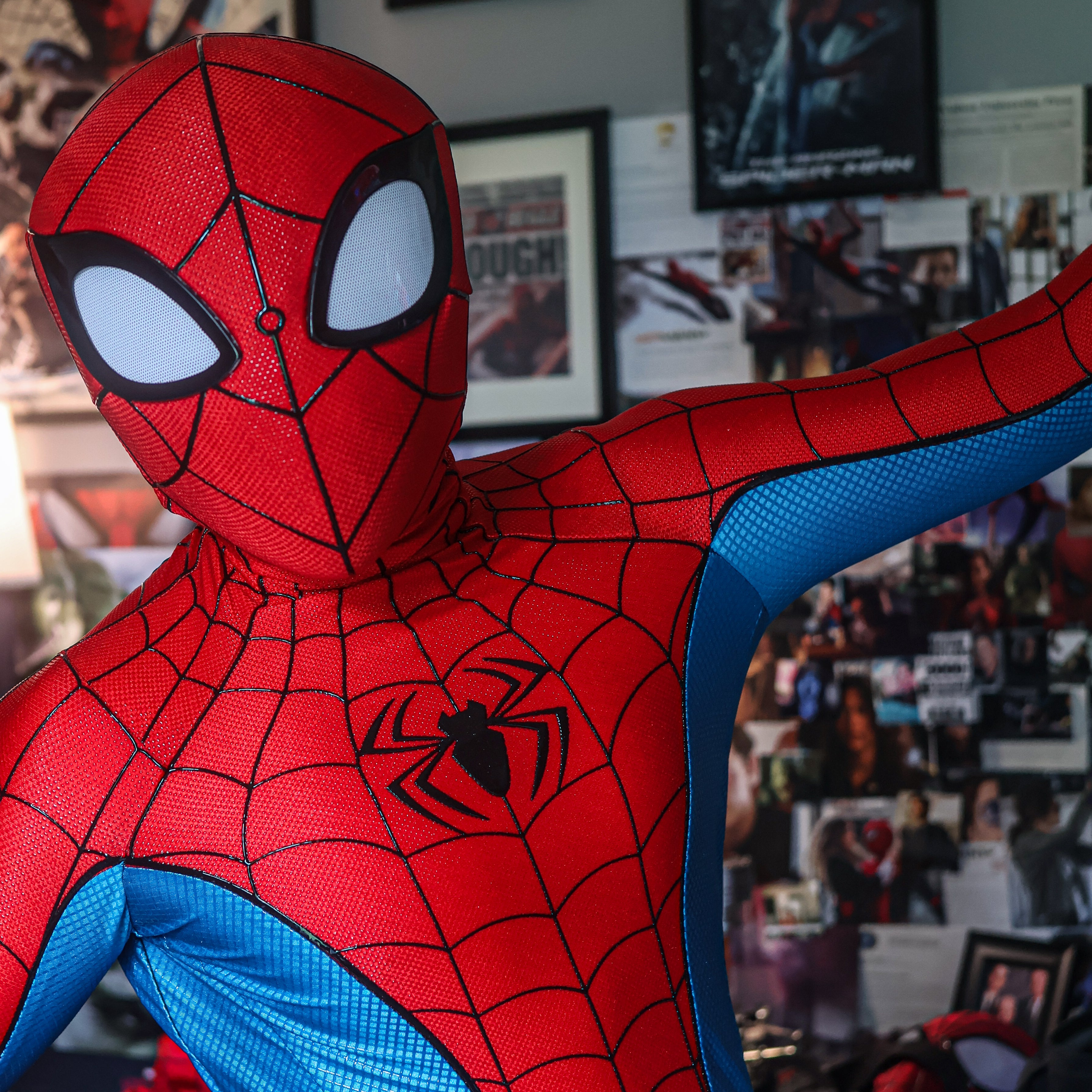 Tailor made!  The Spectacular Spider-Man Costume (Replica Grade) (ScreenPrint)