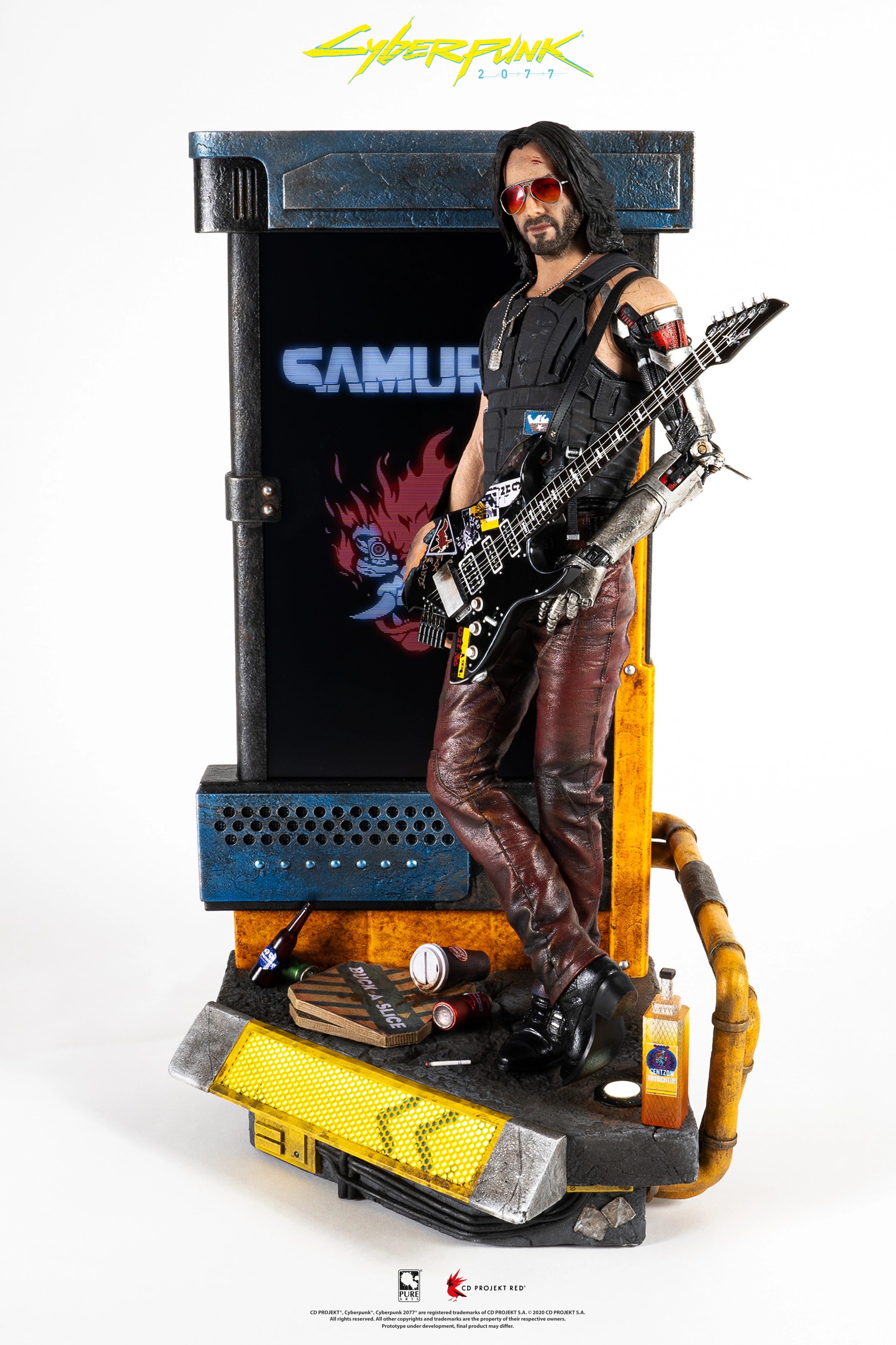 Cyberpunk 2077 - Johnny Silverhand 1:4 Scale EXCLUSIVE Statue