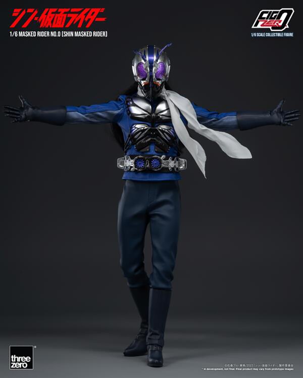 Threezero Shin Masked Rider Figzero 1/6 Masked Rider No.0 (Shin Masked Rider)