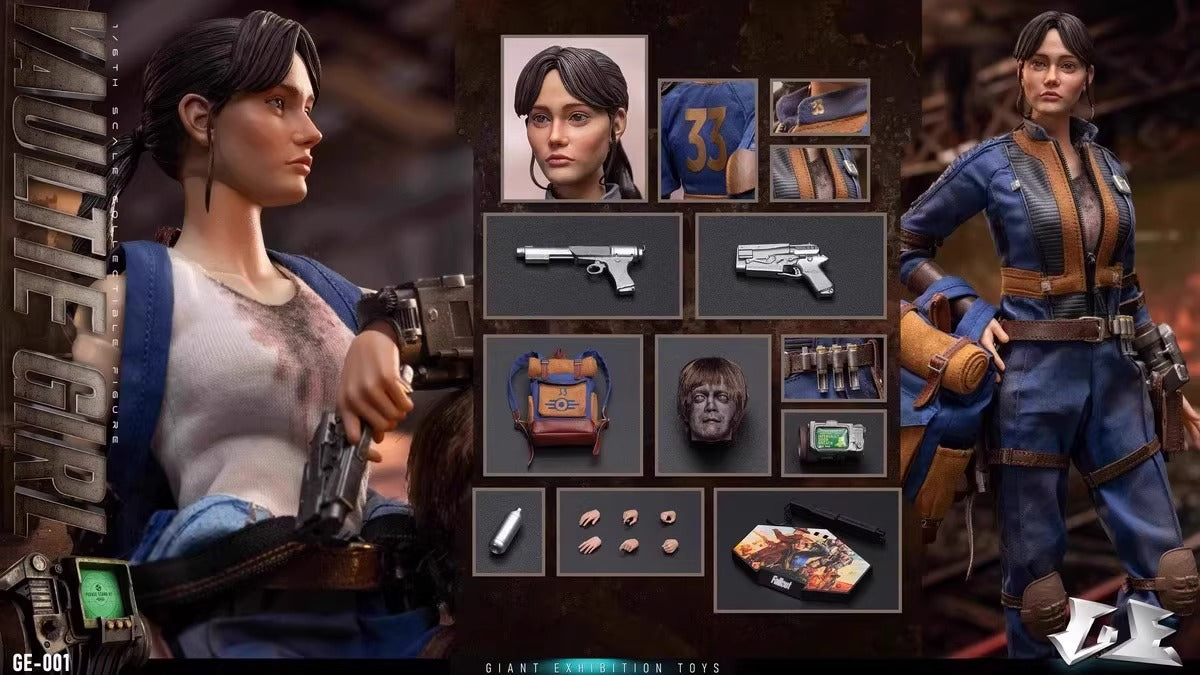 Giant exhibition toys- 1/6 Shelter Girl Action Figure (GE-001)