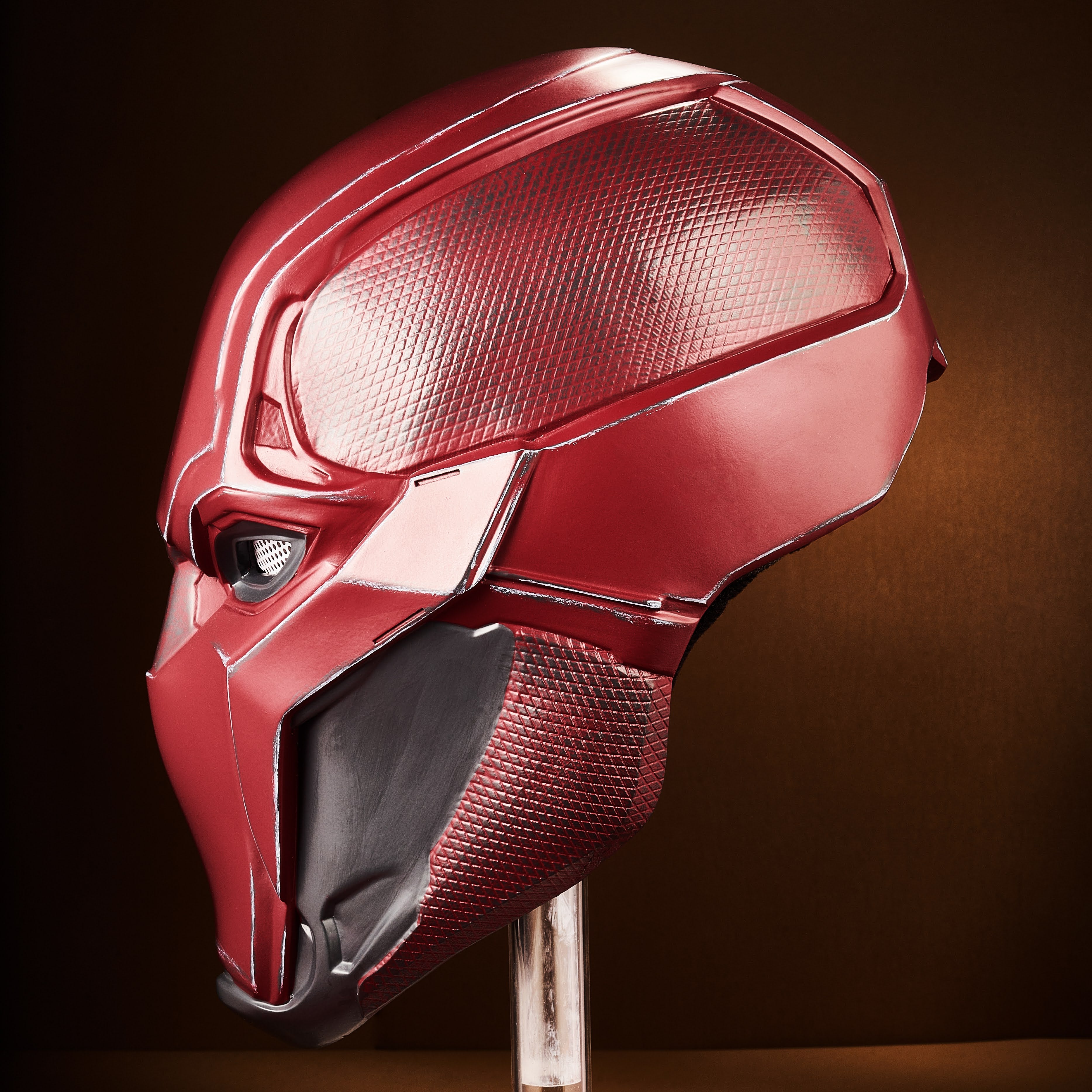 custom red hood batman arkham knight real motorcycle helmet Arkham Knight Red Hood helmet – StarCine Collectible