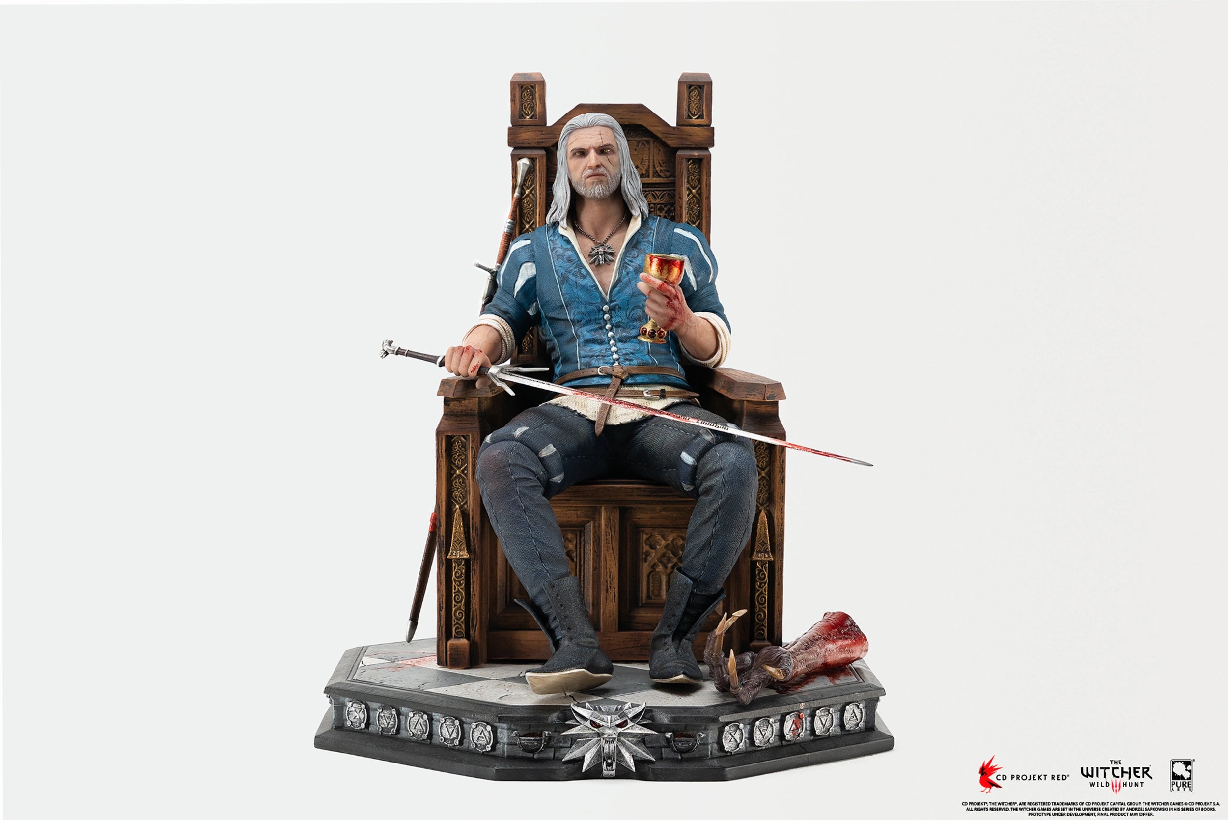 The Witcher 3 - Wild Hunt Geralt 1:6 Scale Statue