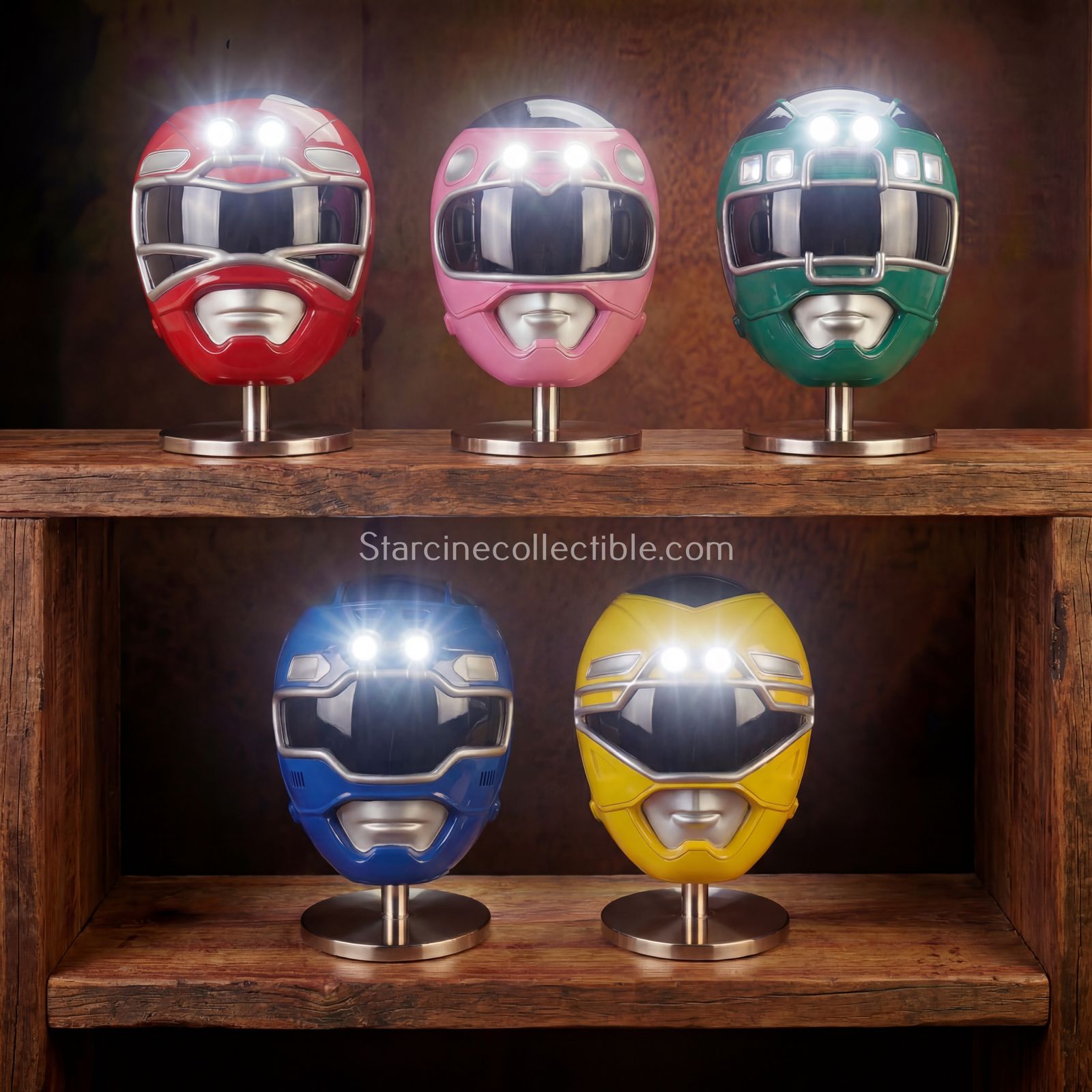 Power Rangers Turbo Helmet Life Size Wearable – StarCine Collectible