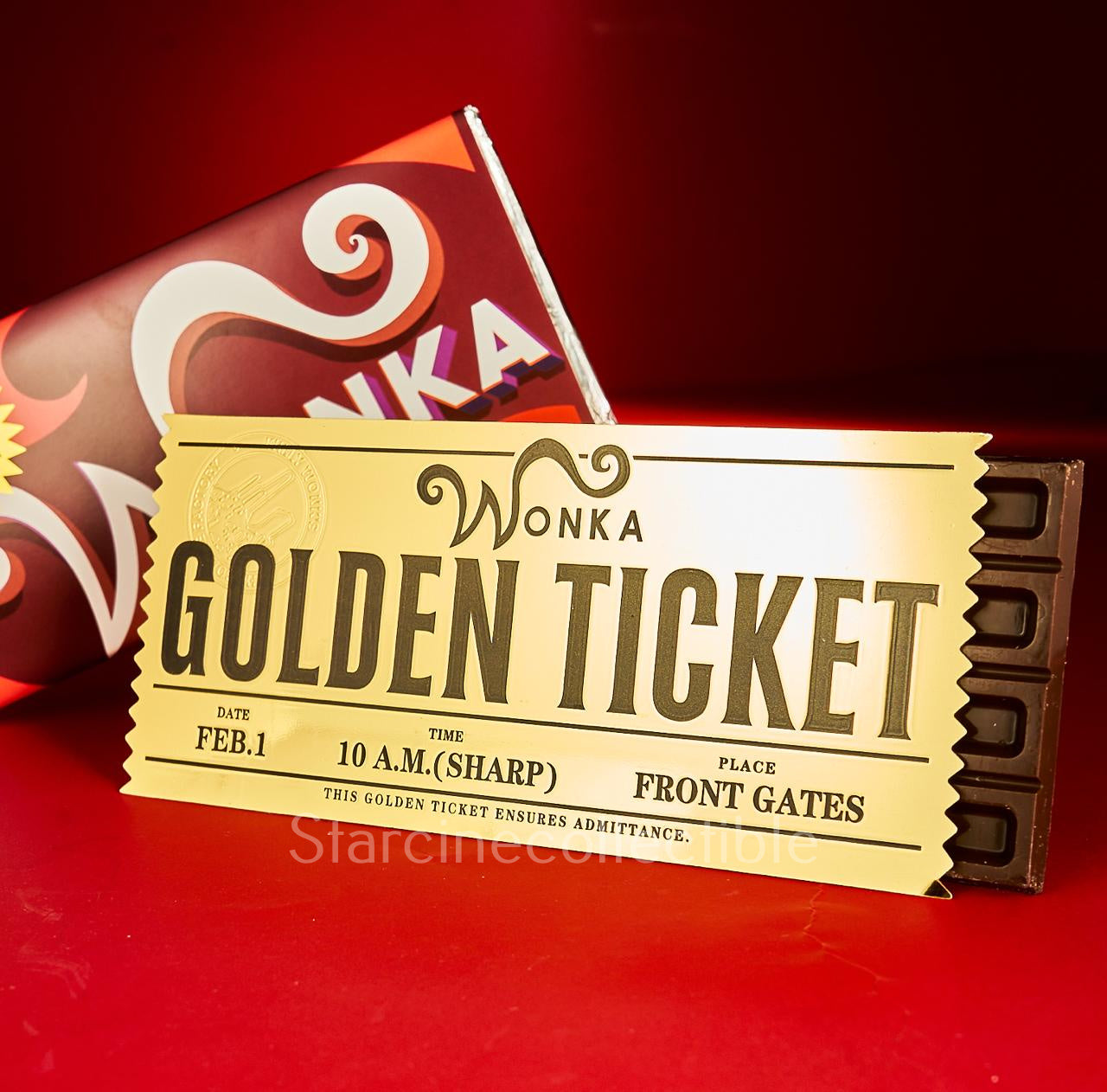 Willy Wonka & the Chocolate Factory - Chocolate & Golden Ticket