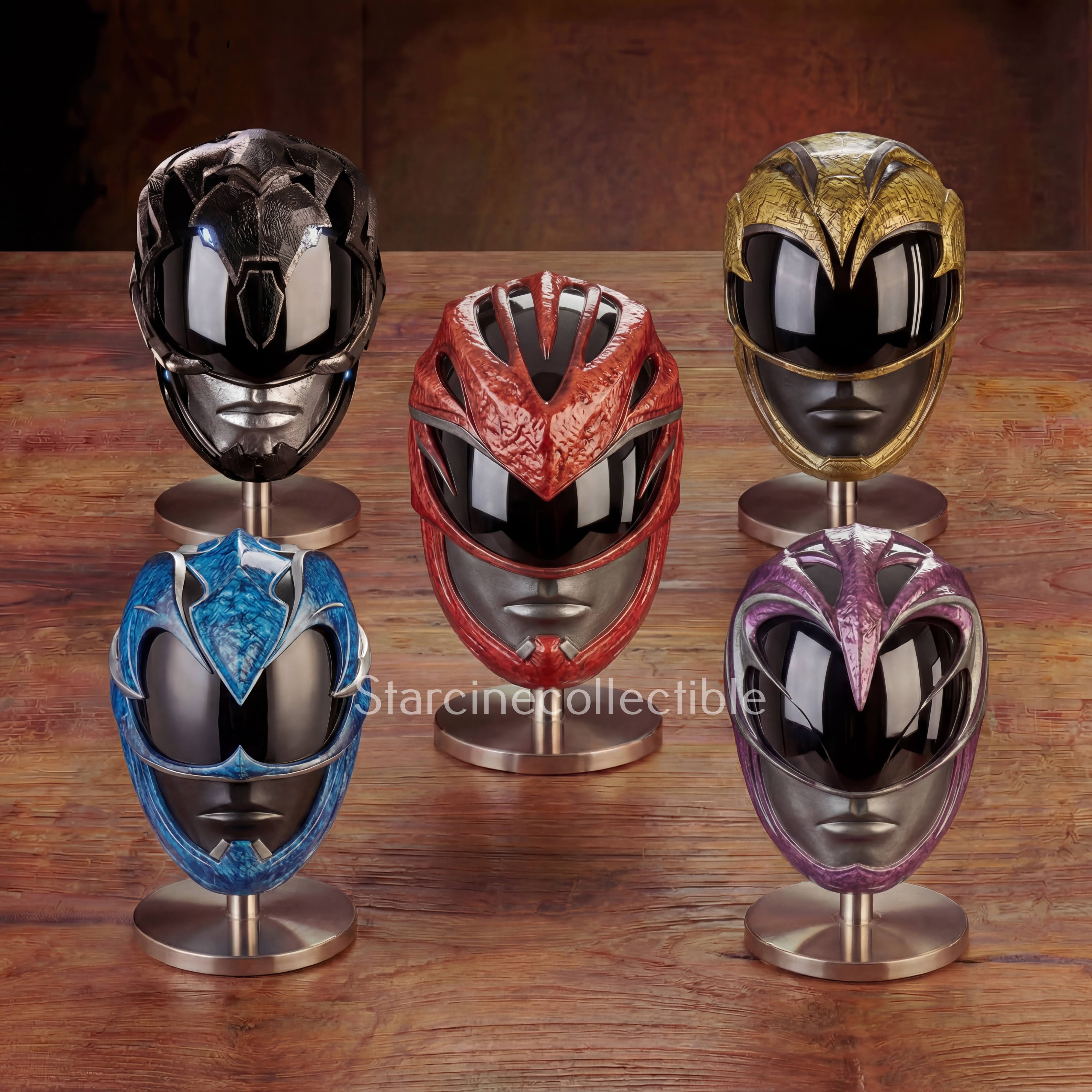 Power Rangers (2017) Helmet Life Size Wearable – StarCine Collectible
