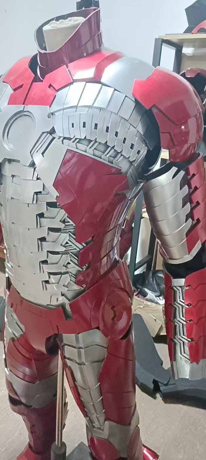 Custom-Made Iron Man Mark 5 Wearable Suit