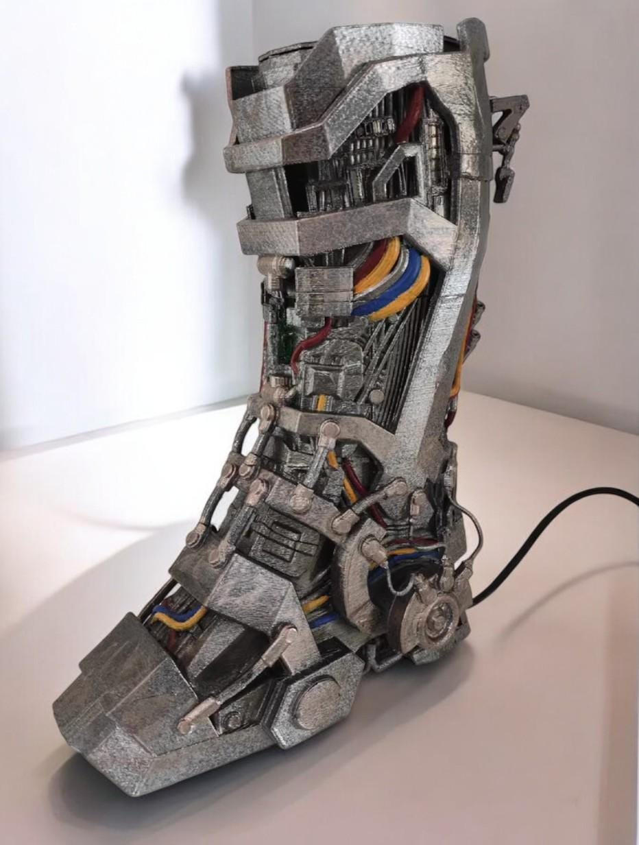 Iron Man Mechanical Boot Iron Man Movie replica Iron Man Replica Tony Stark Cosplay Iron man helmet Handcrafted iron man flying Boot