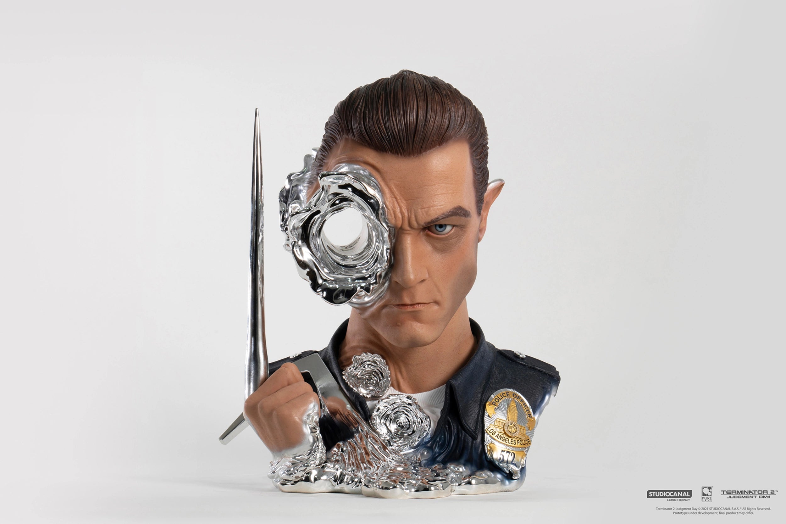 Terminator 2 - T-1000 1:1 Scale Bust