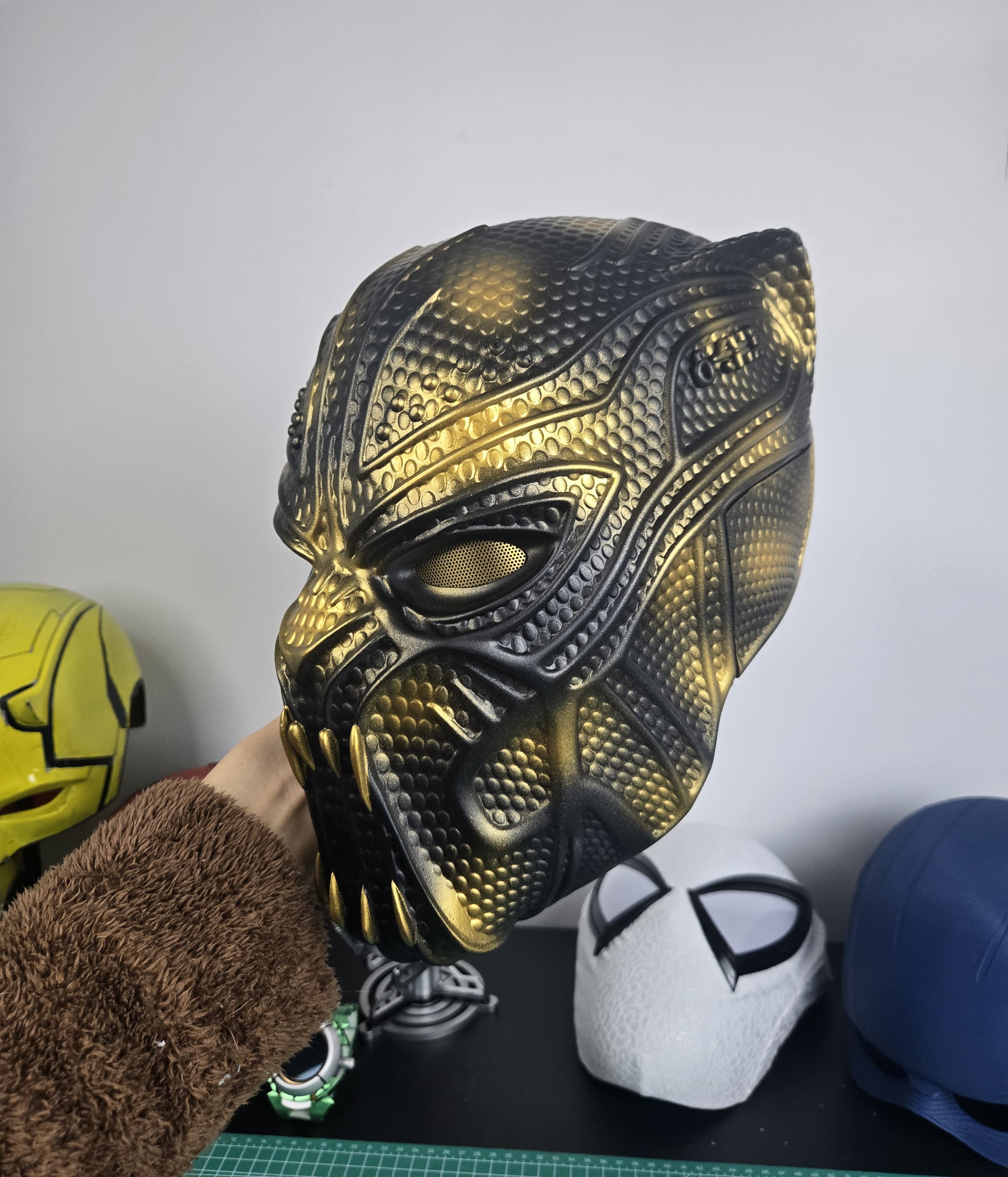 Killmonger Life Size Wearale Helmet