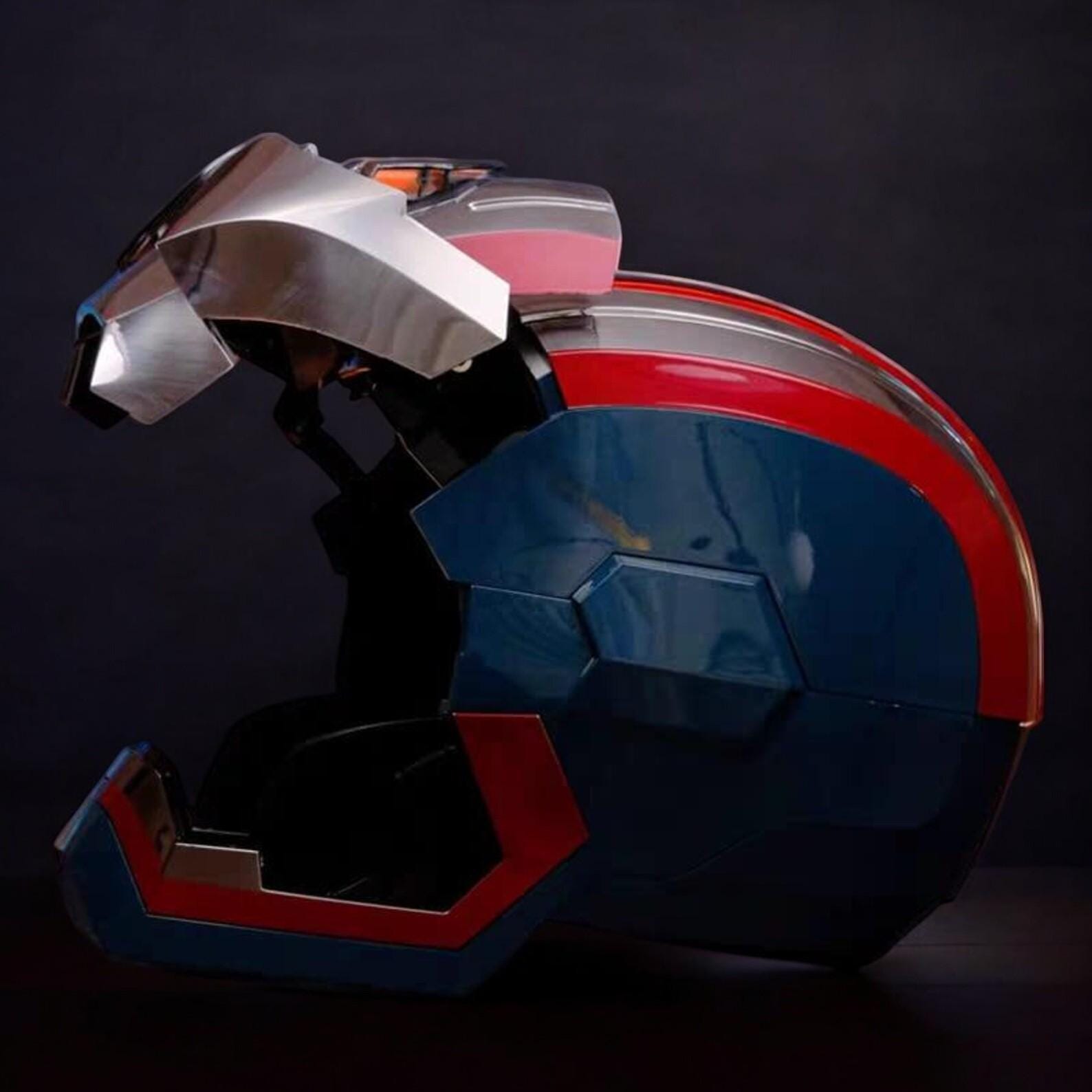 Iron Patriot Helmet Life Size Replica