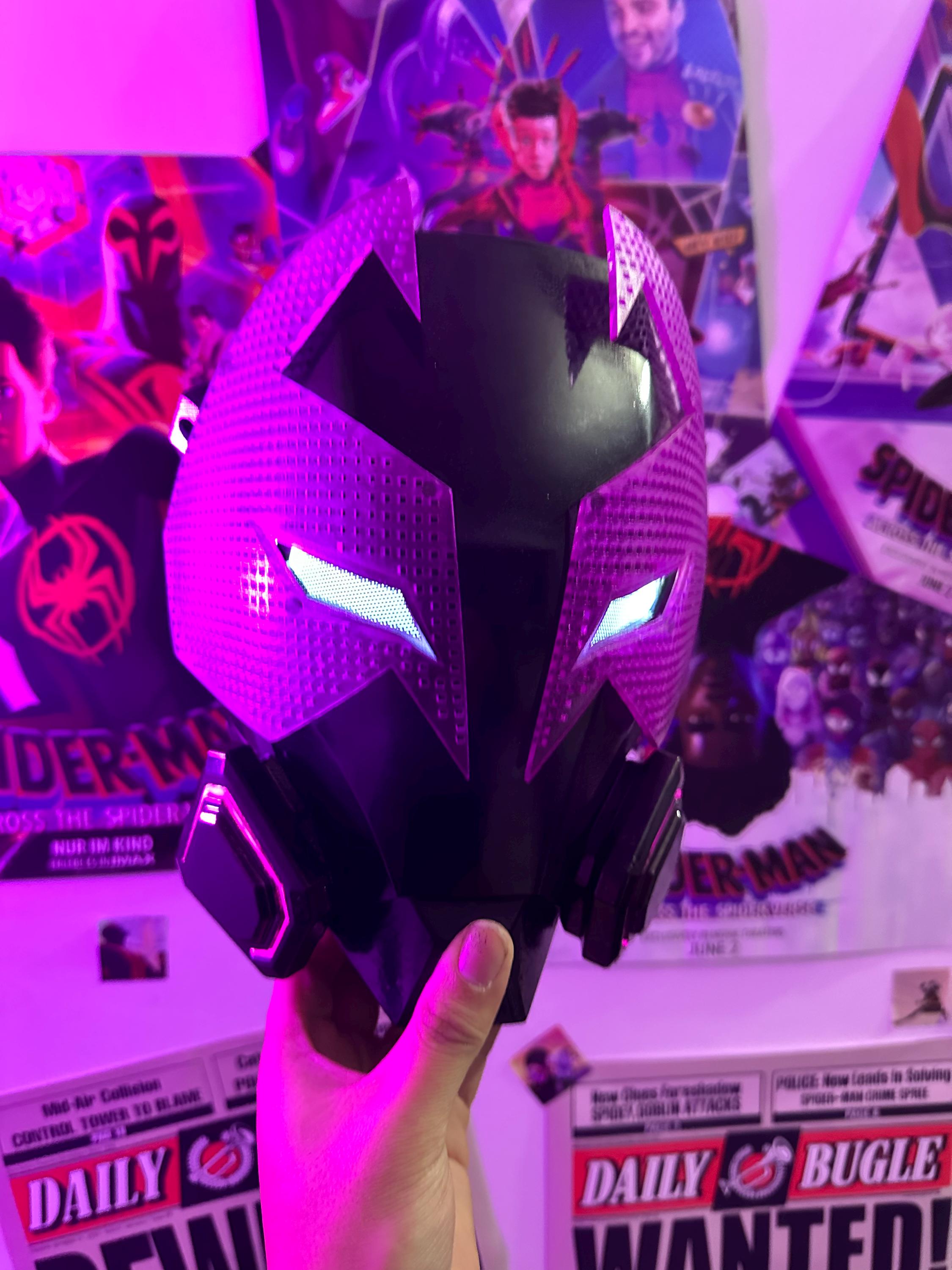 Spider man Across The Spider Verse Prowler Mask(Earth-42) Miles Morale ...
