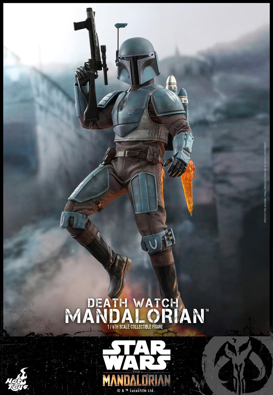 Hot Toys Star Wars The Mandalorian Deathwatch TMS026 1/6 Scale Figure