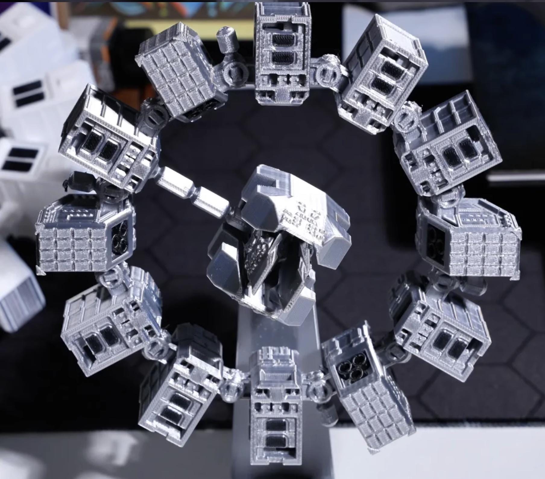 Interstellar Cooper Station Interstellar TARS Robot Science Fiction Fans, Geek, Unique Gift for Movie Lover, Collectors Cool Decor Handmade