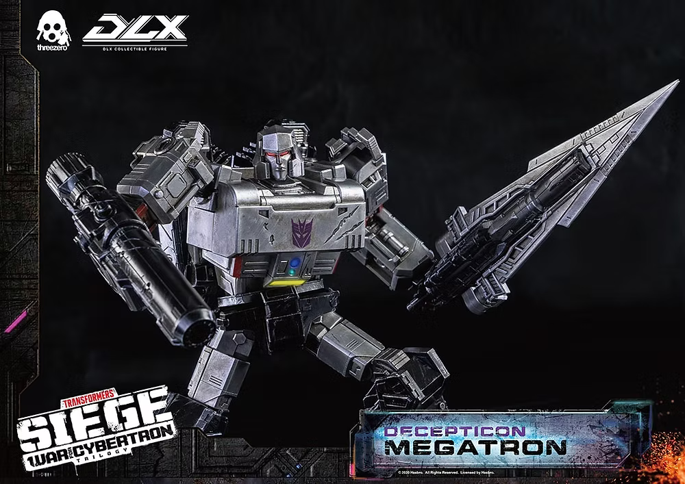 Threezero Transformers: War For Cybertron Trilogy DLX Megatron