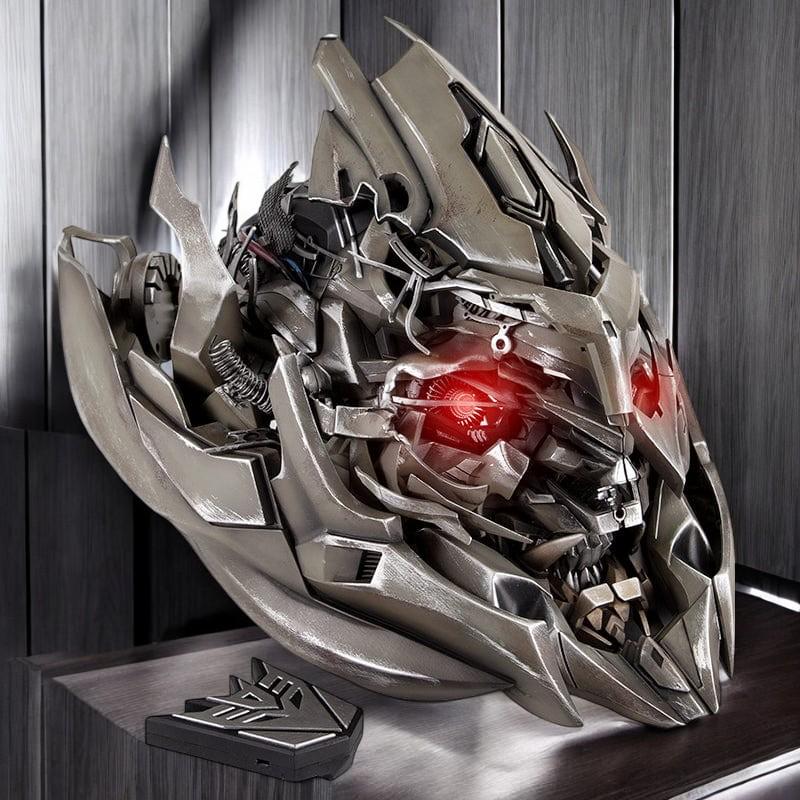 Killerbody Transformers Megatron Wearable Helmet Collectible with Voice Changer Megatron helmet Customized /Handcrafted
