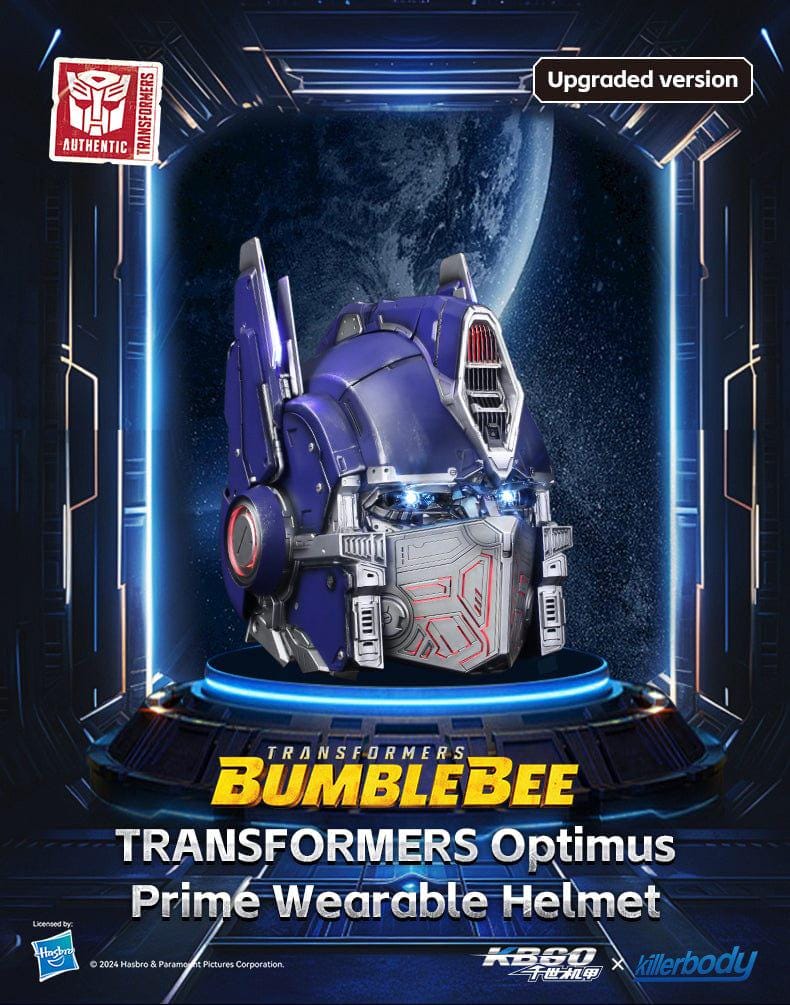 Killerbody Optimus Prime Helmet transformers Wearable Helmet with Voice Changer