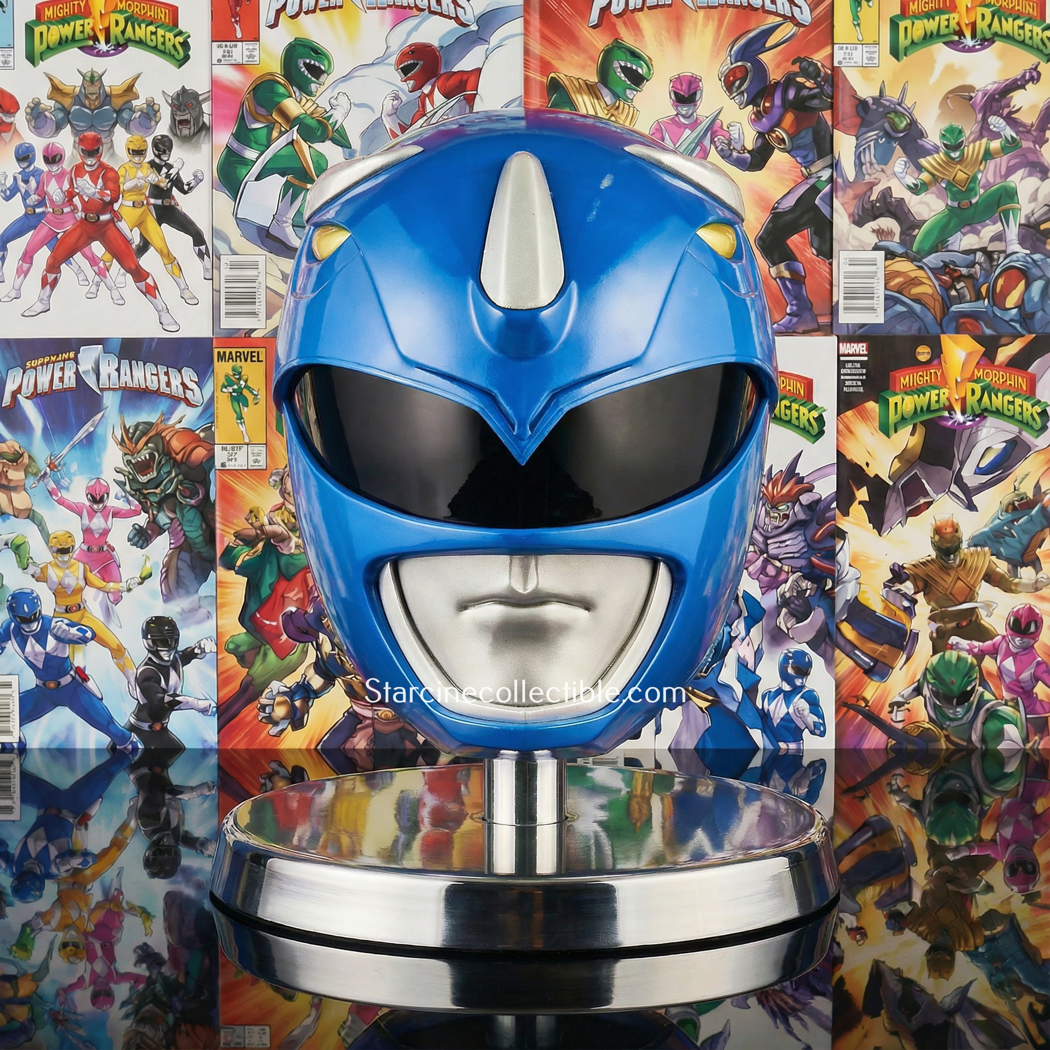 Mighty Morphin Power Rangers Helmet Life Size Replica – StarCine ...