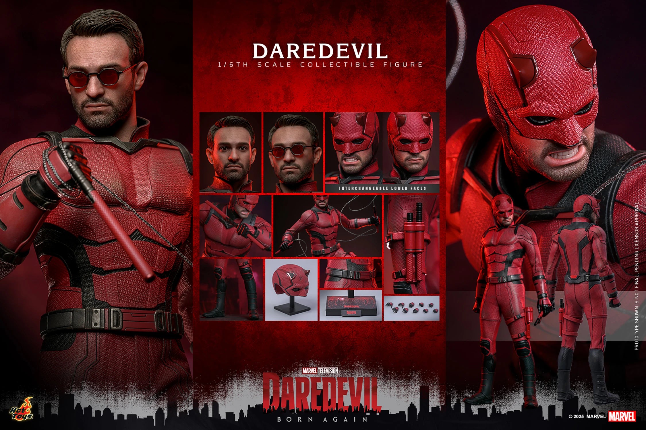 Hot Toys Daredevil Hot Toys Daredevil: Born Again TMS154 1/6th scale Figure