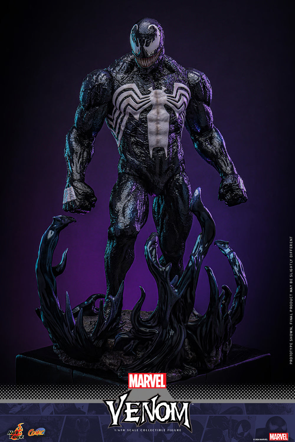 Hot Toys Venom Hot Toys Marvel Comics CMS023 1/6 Scale Figure
