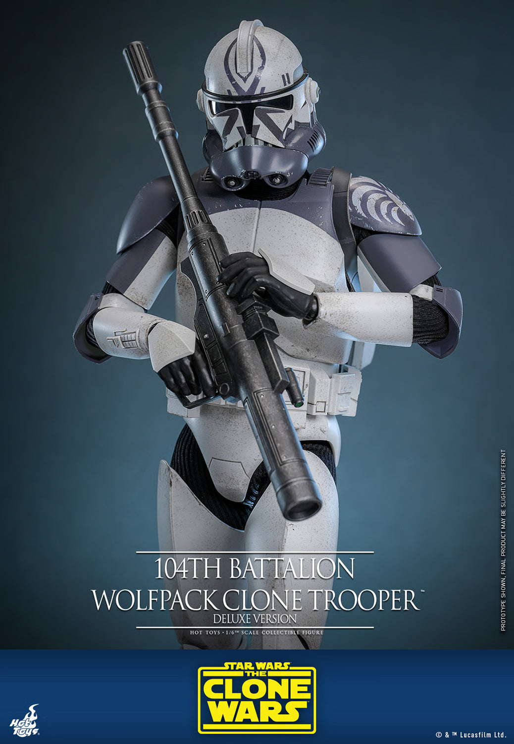 Hot Toys 104th Battalion Wolfpack Clone Trooper Hot Toys Star Wars: Th ...