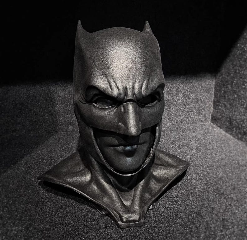 Ben Affleck Batman Life Size Wearable Cowl Movie Replica