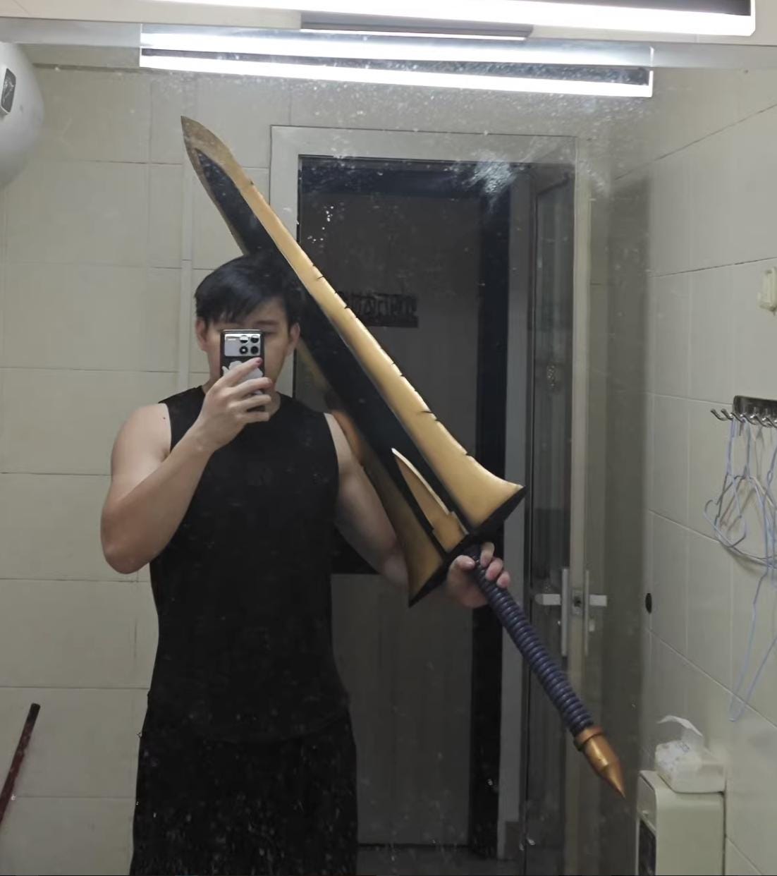 Solo Leveling Knight Commander Life Size Sword Replica