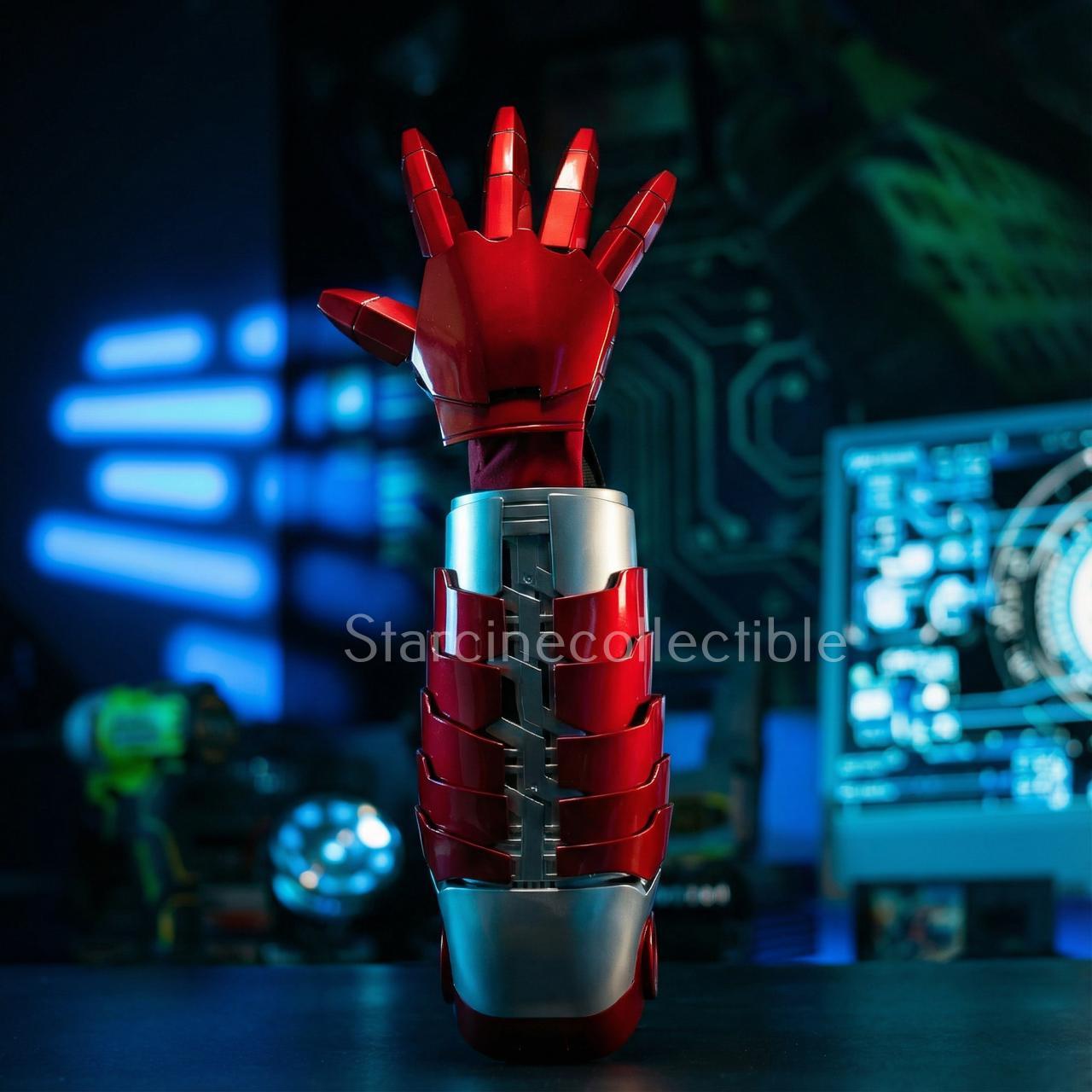 Iron Man Mark 5 Voice-Controlled Transforming Gauntlet – StarCine ...