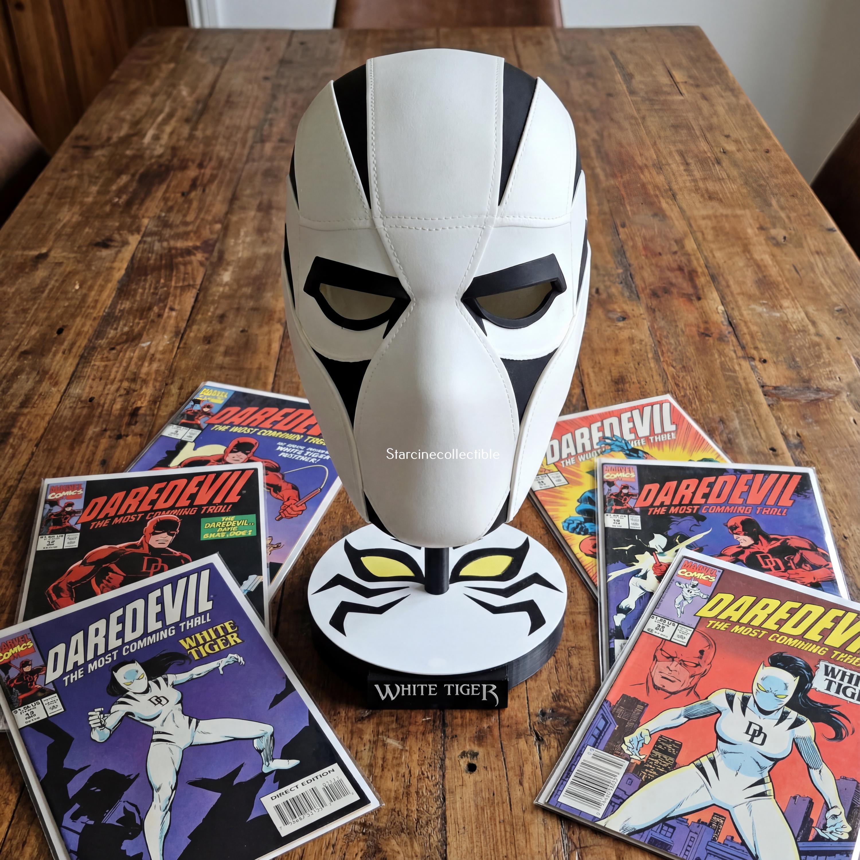 Daredevil Born Again White Tiger Life Size Wearable Mask – StarCine ...